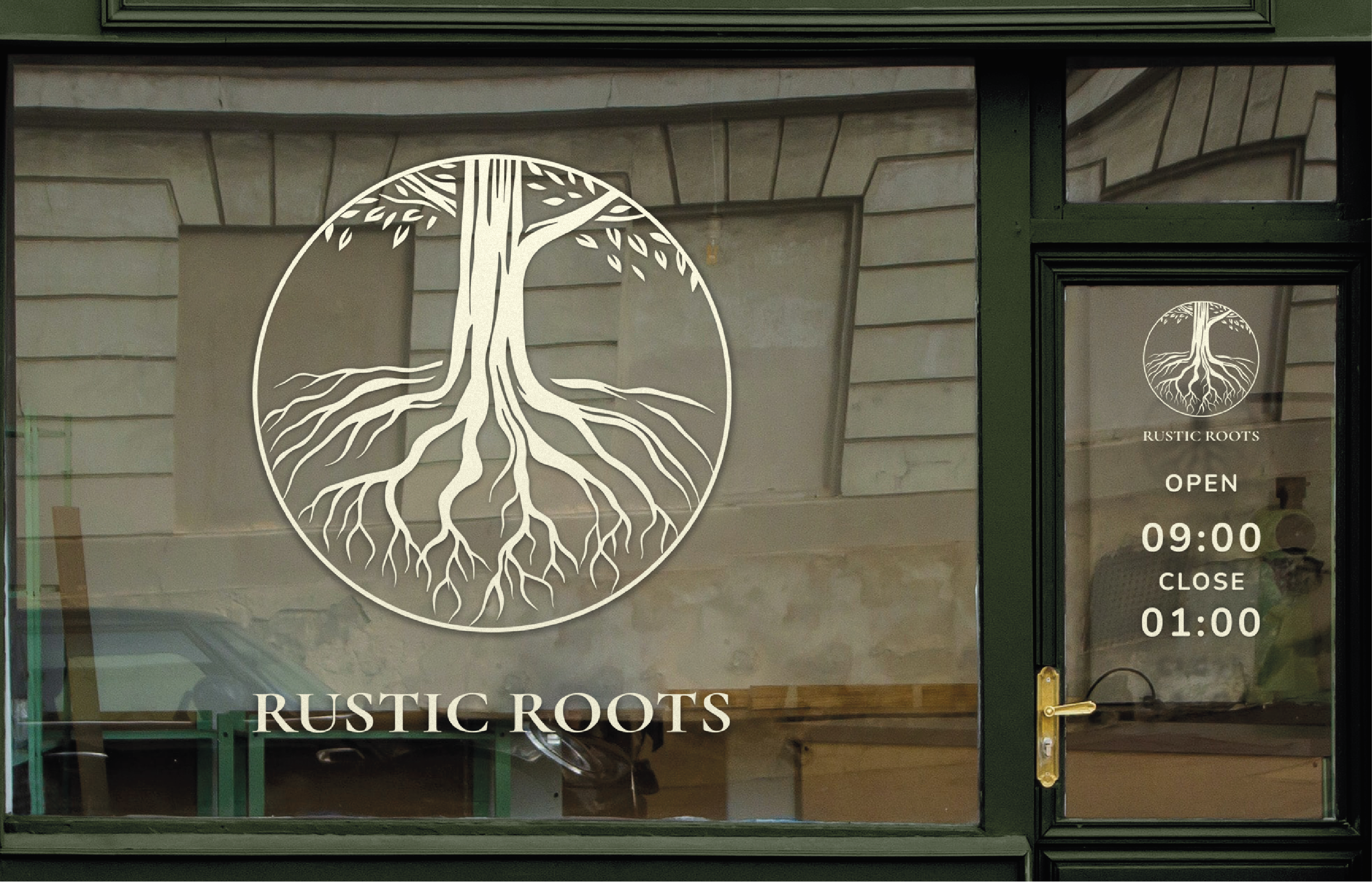 Rustic Roots – Айдентика для ресторана домашней кухни — Изображение №1 — Брендинг на Dprofile