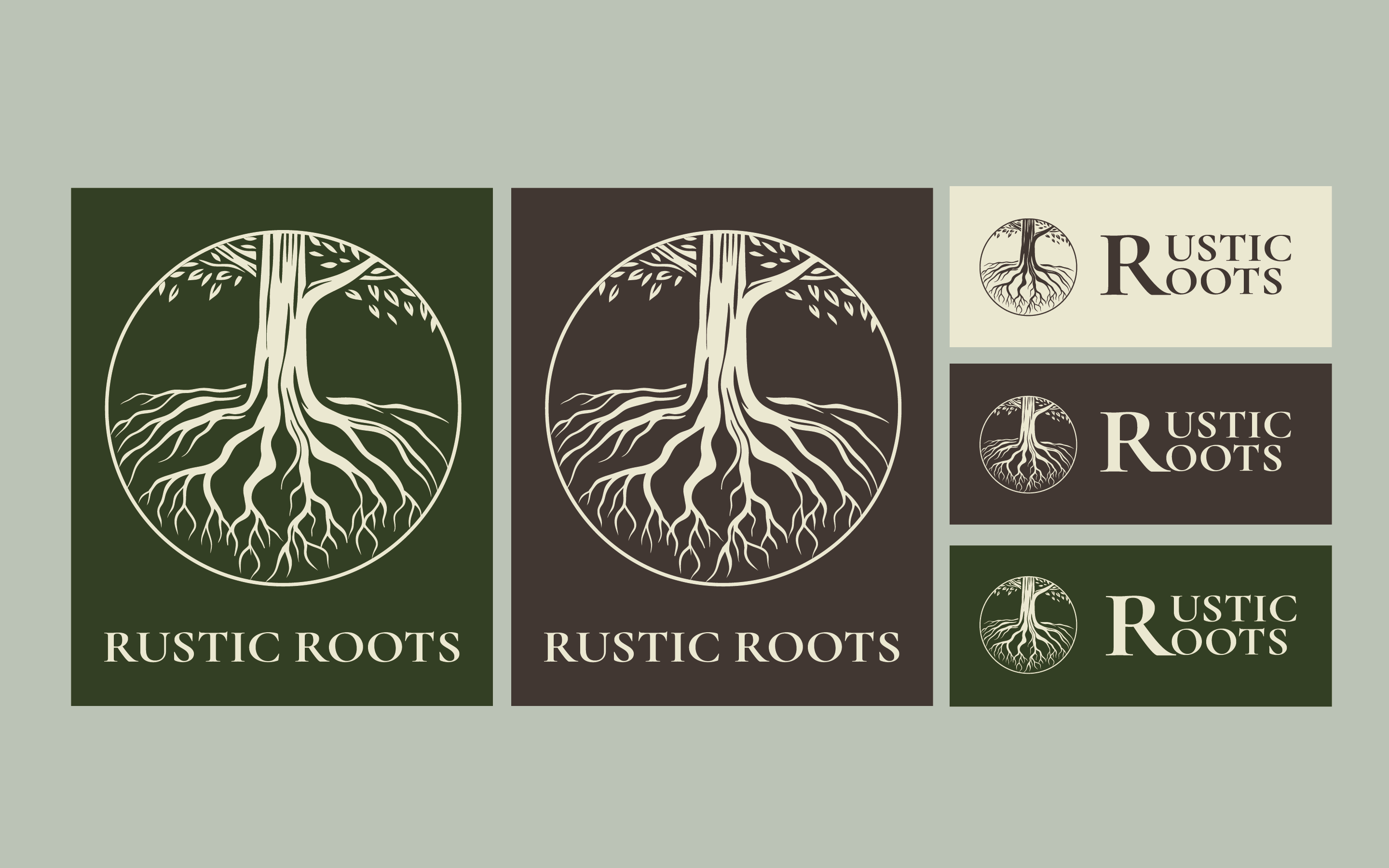 Rustic Roots – Айдентика для ресторана домашней кухни — Изображение №5 — Брендинг на Dprofile