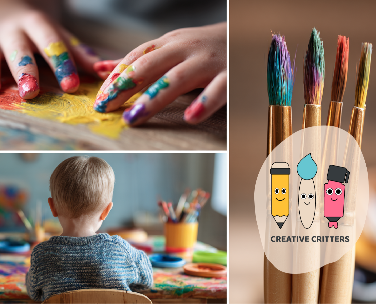 Дизайн социальных сетей, фирменный стиль школы рисования на Dprofile