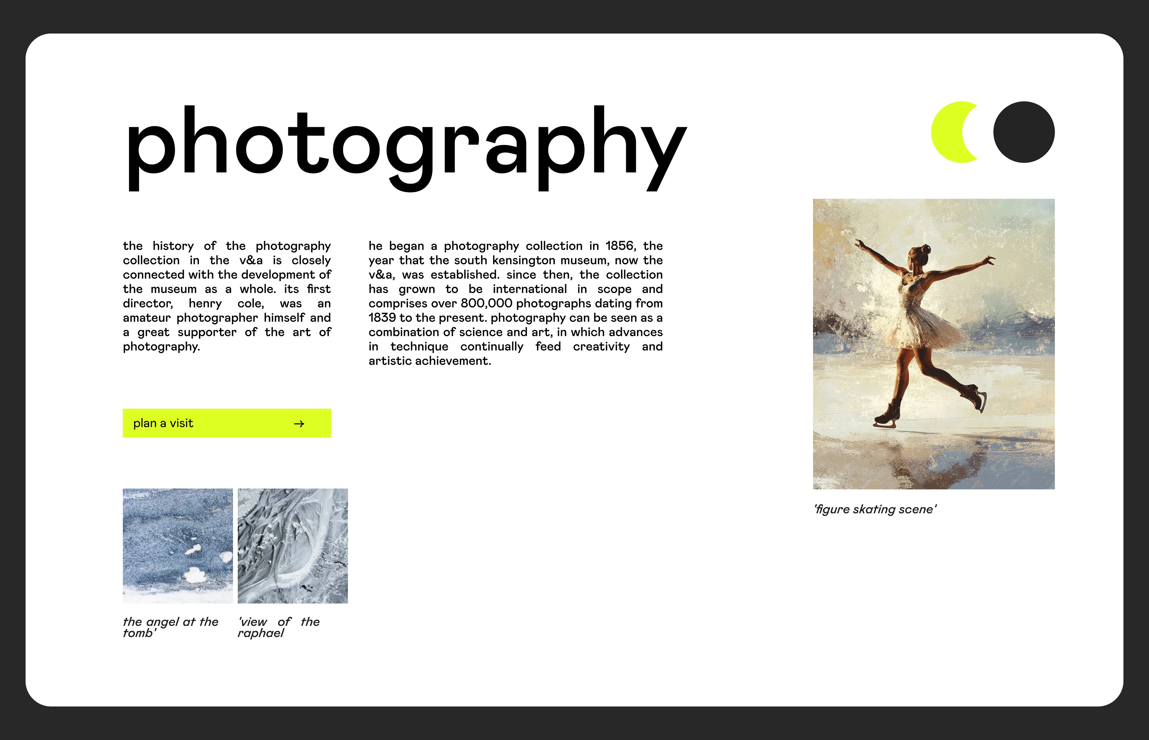 Сайт для картинной галереи-Website for an art gallery — Изображение №5 — Интерфейсы на Dprofile