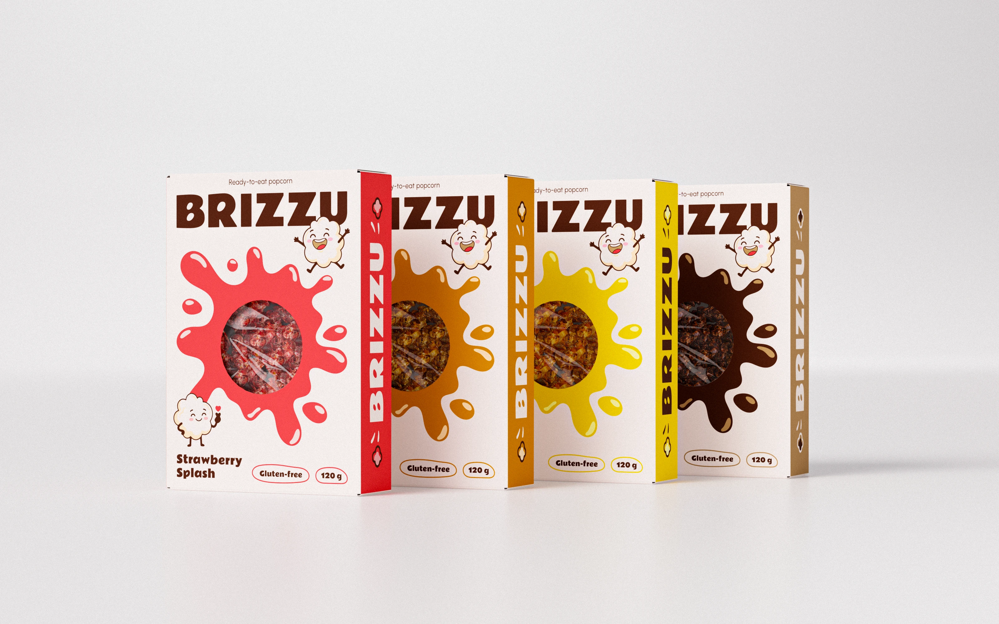 Дизайн упаковки Brizzu — Изображение №8 — Брендинг, 3D на Dprofile