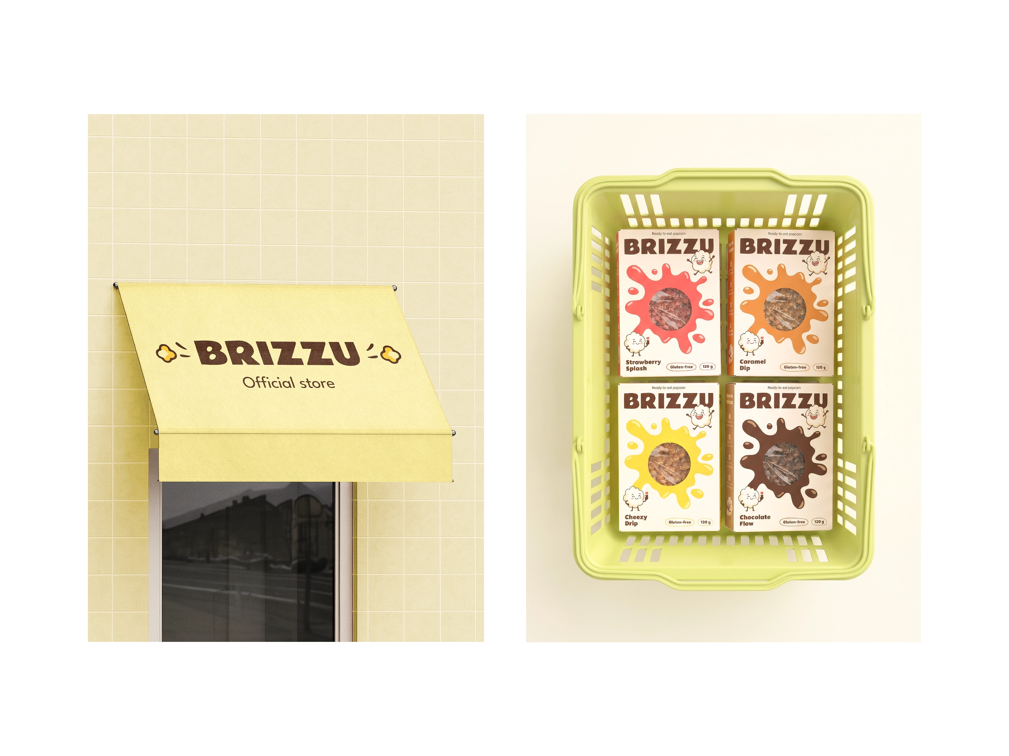 Дизайн упаковки Brizzu — Изображение №16 — Брендинг, 3D на Dprofile
