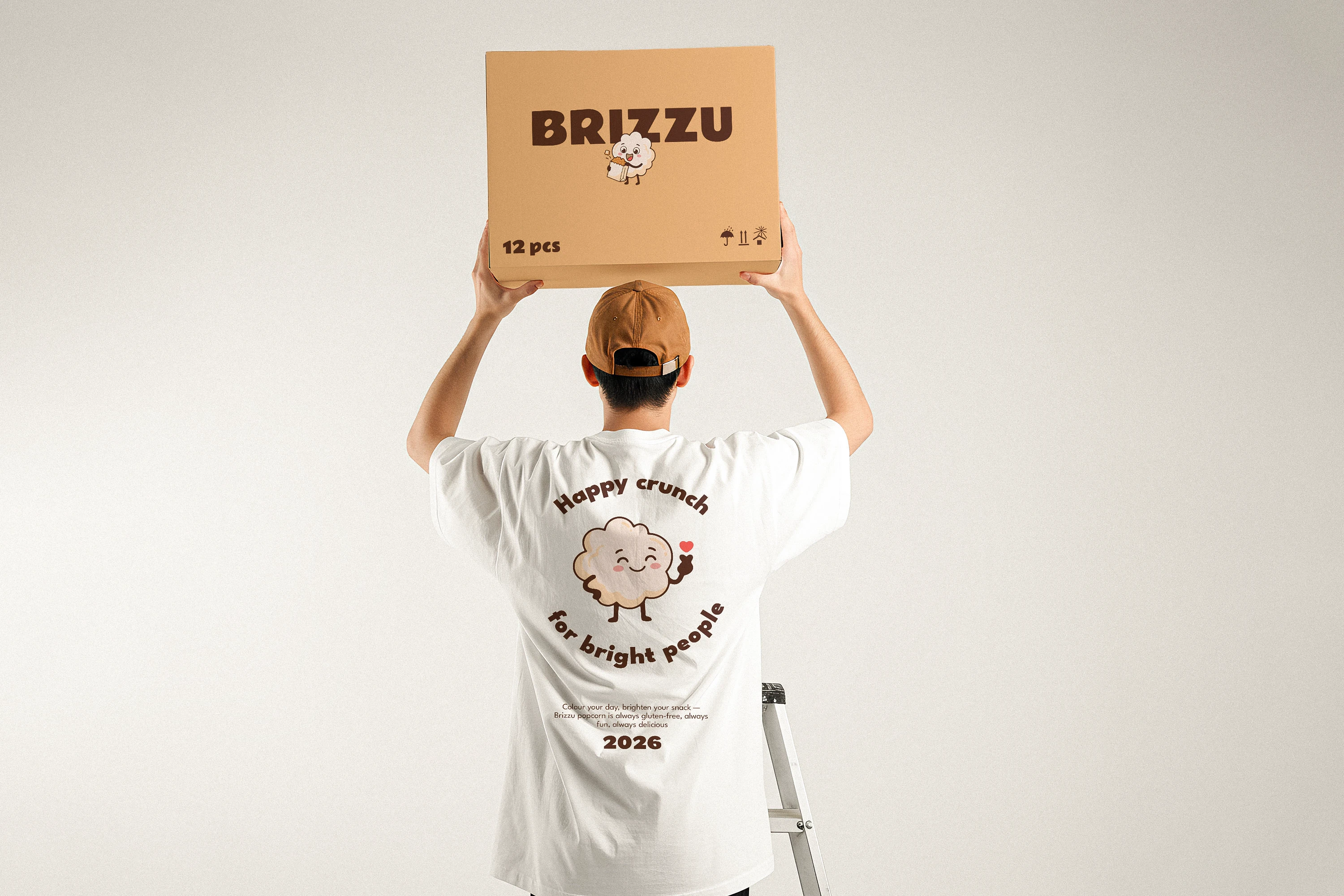 Дизайн упаковки Brizzu — Изображение №5 — Брендинг, 3D на Dprofile