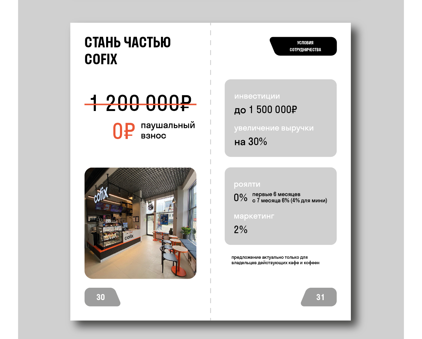 Брошюра для Cofix — Изображение №12 — Брендинг на Dprofile