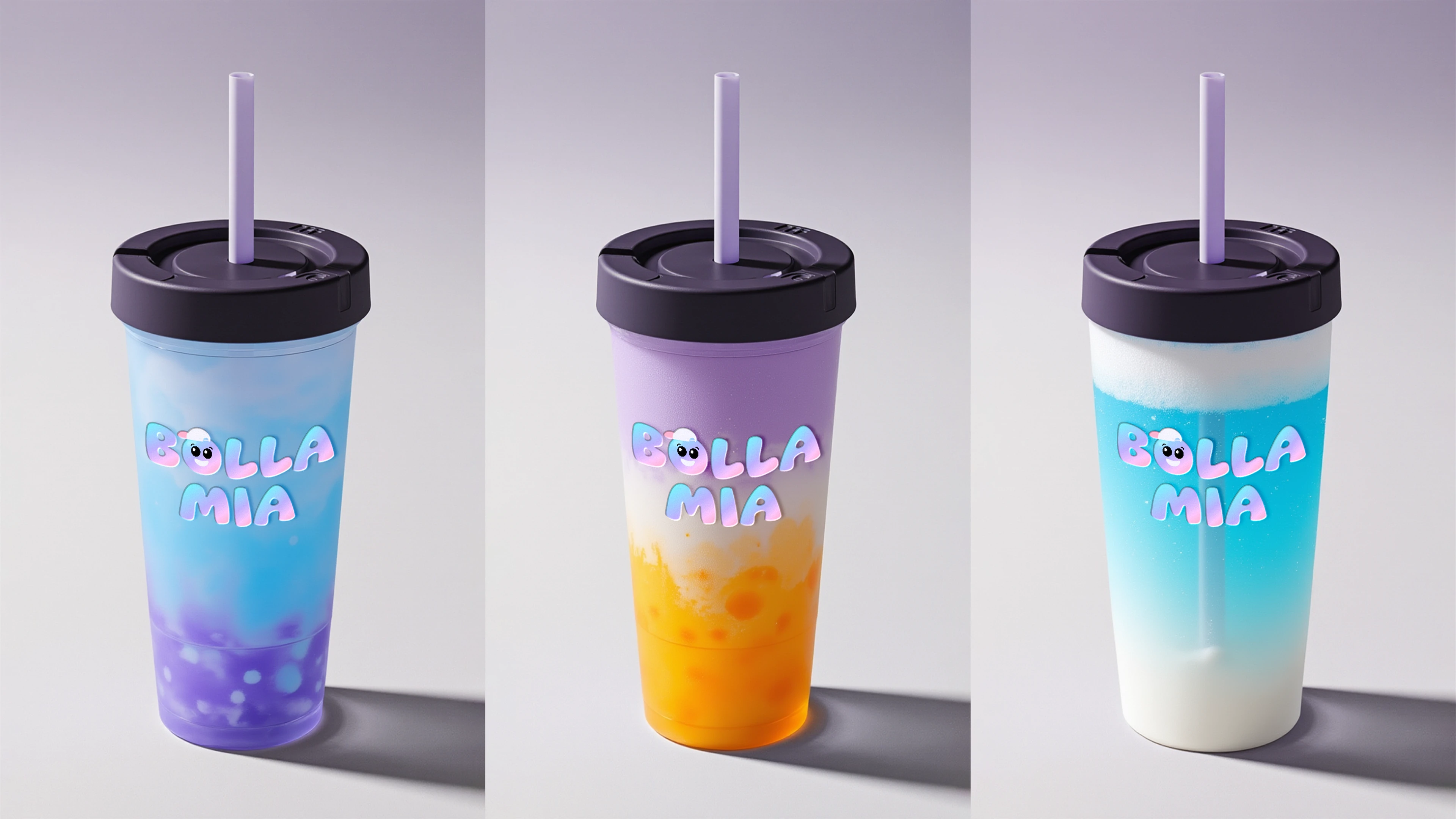 Фирменный стиль для кафе Bubble Tea — Изображение №4 — Брендинг на Dprofile