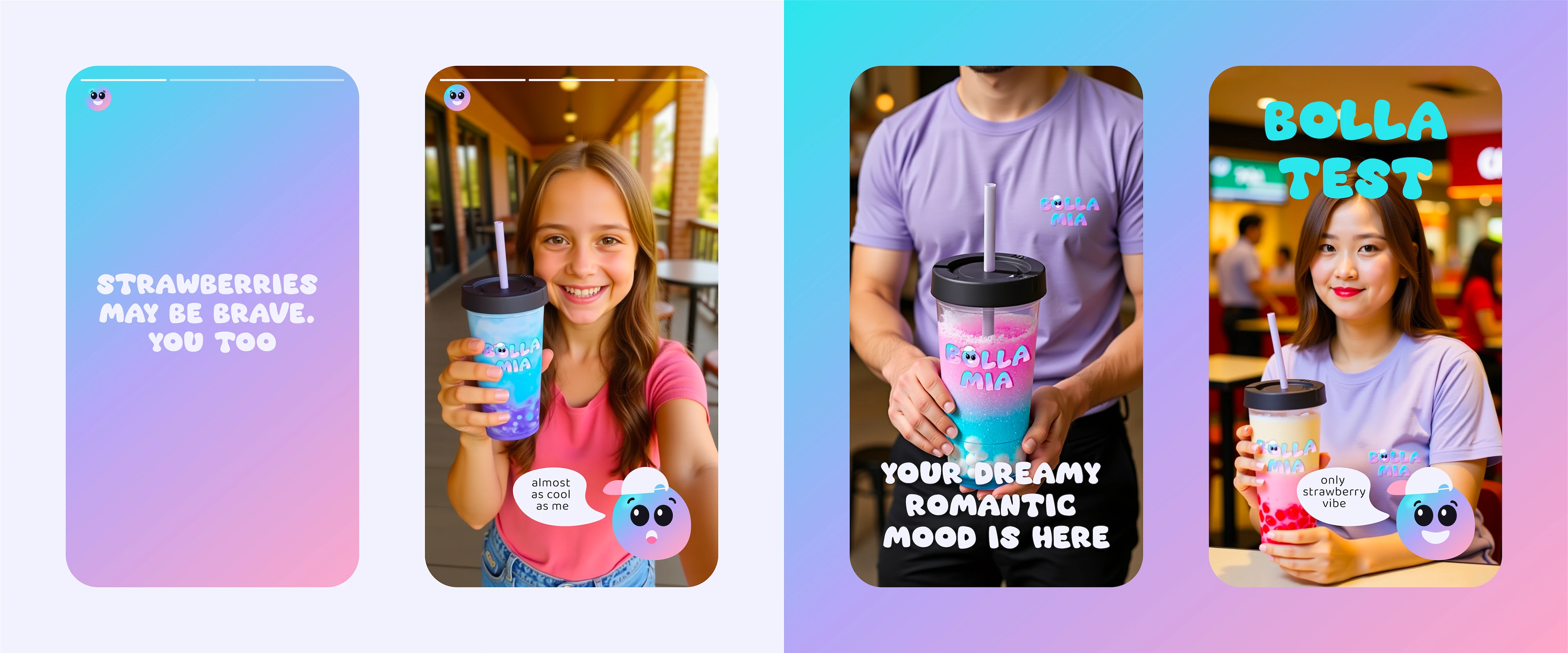 Фирменный стиль для кафе Bubble Tea — Изображение №6 — Брендинг на Dprofile