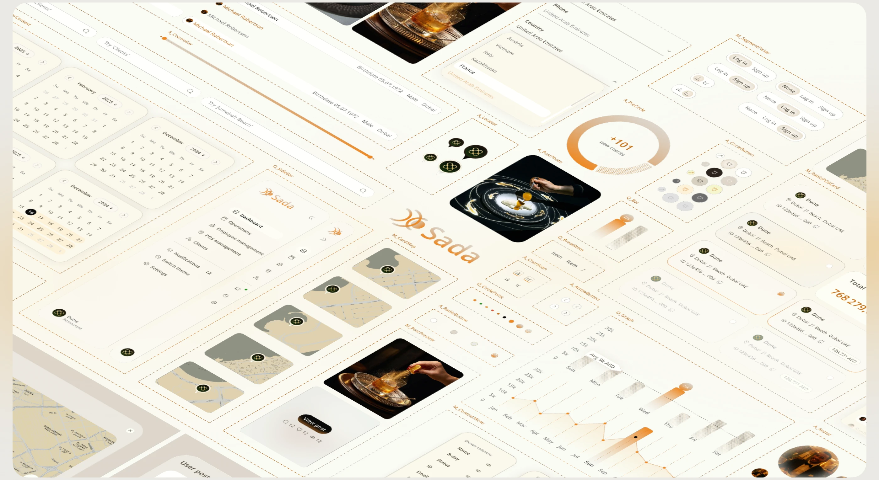 Sada CRM | UX/UI Fintech HoReCa — Изображение №36 — Интерфейсы на Dprofile
