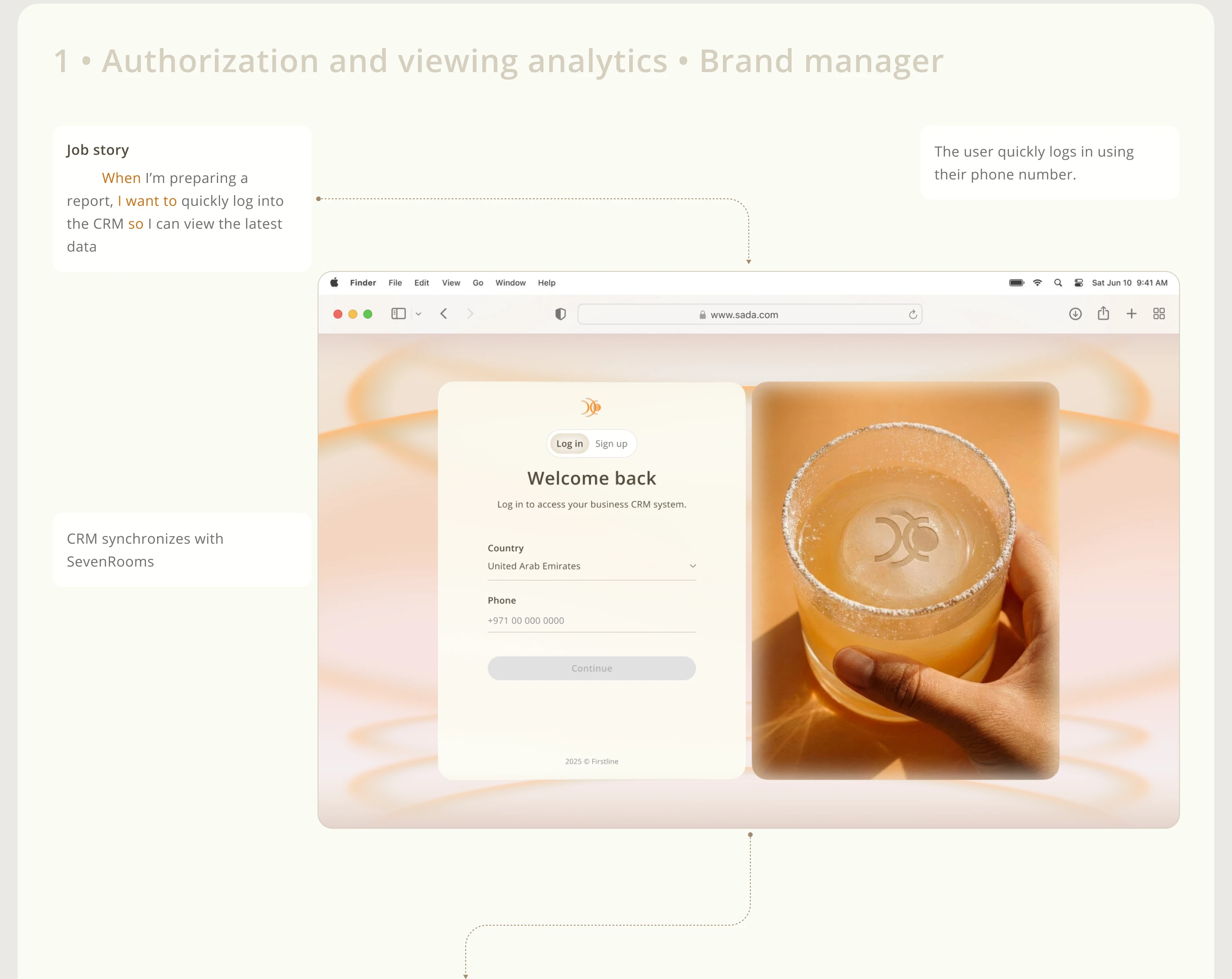 Sada CRM | UX/UI Fintech HoReCa — Изображение №14 — Интерфейсы на Dprofile