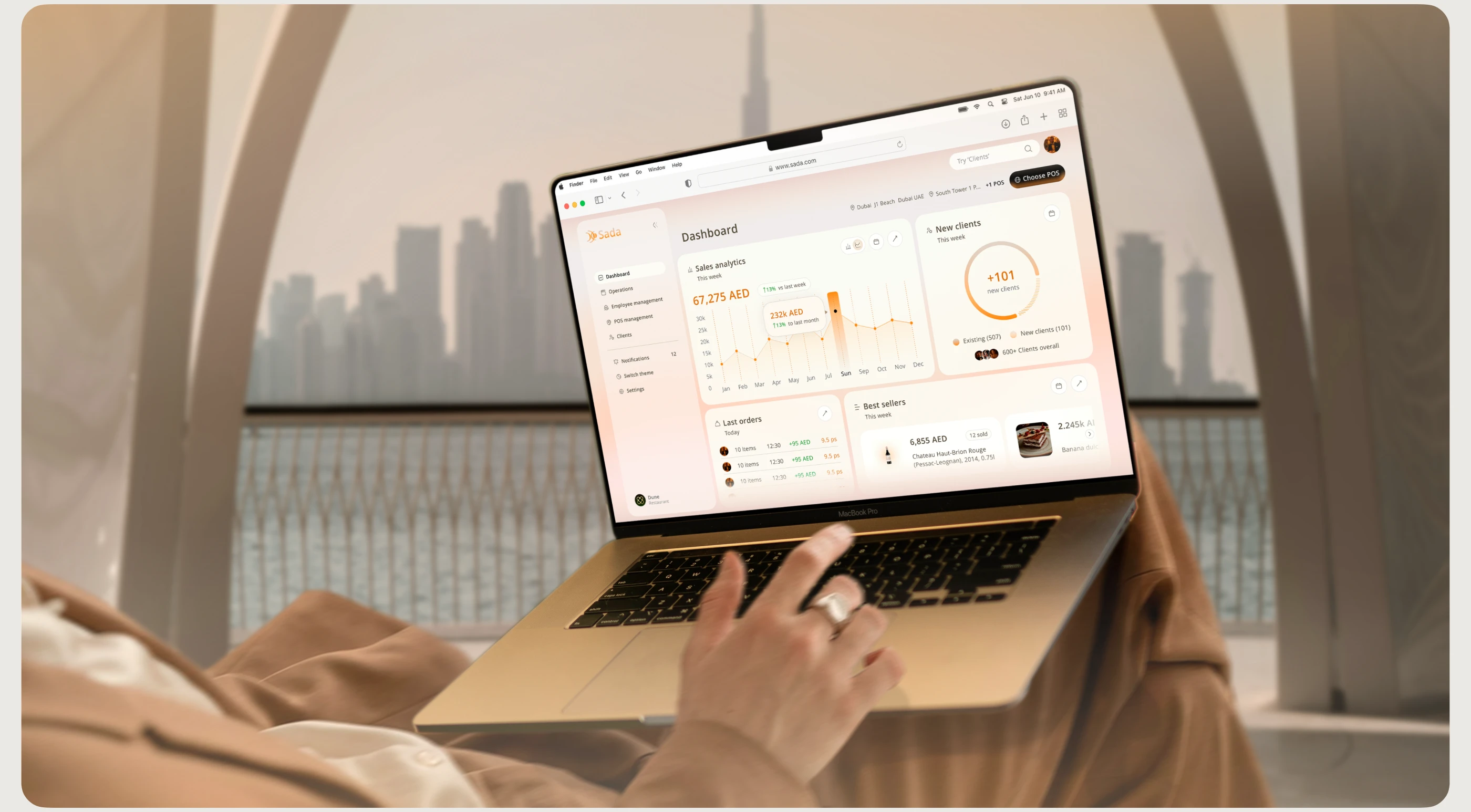 Sada CRM | UX/UI Fintech HoReCa — Изображение №8 — Интерфейсы на Dprofile
