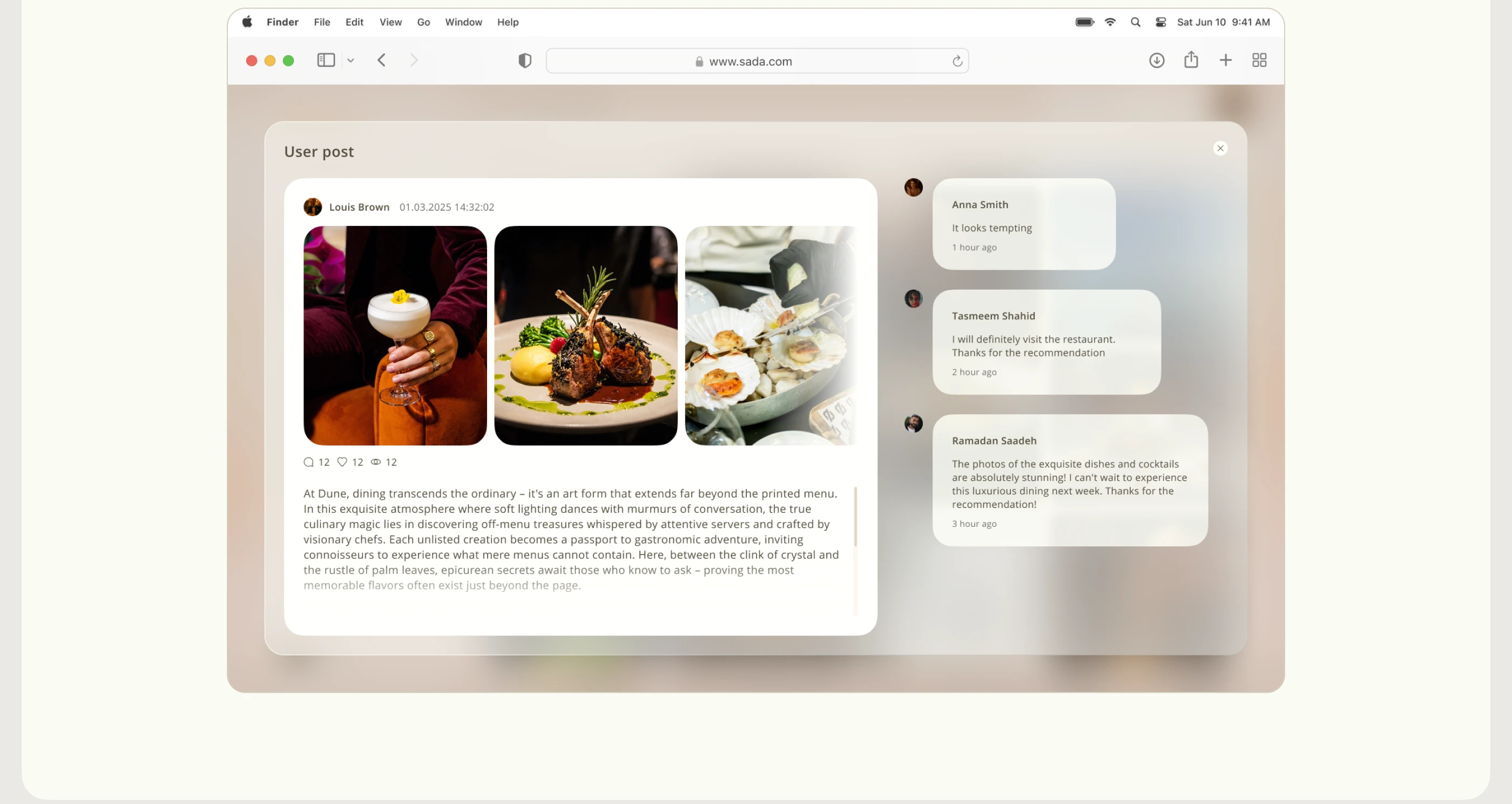 Sada CRM | UX/UI Fintech HoReCa — Изображение №28 — Интерфейсы на Dprofile