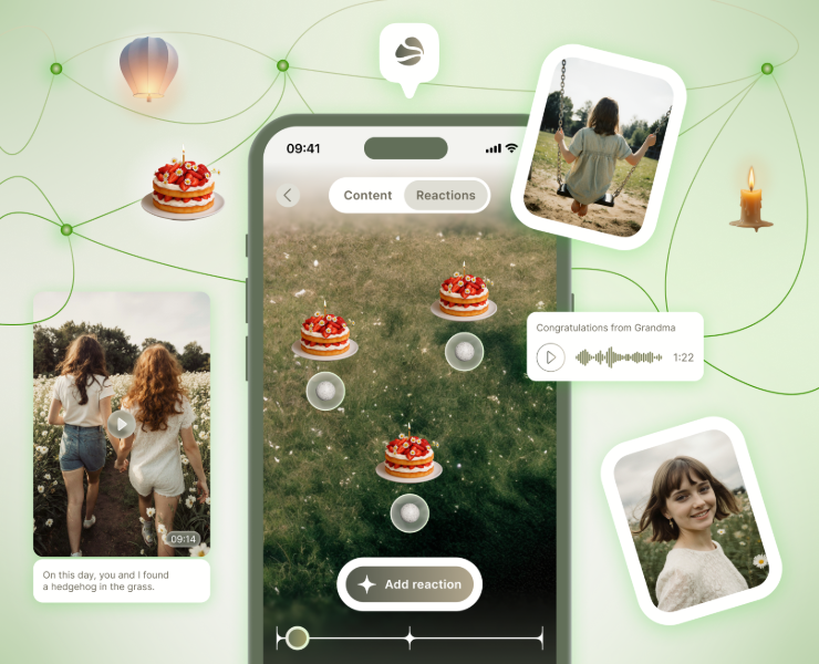 Web social media service Timecaps | UX/UI — Интерфейсы, Брендинг на Dprofile