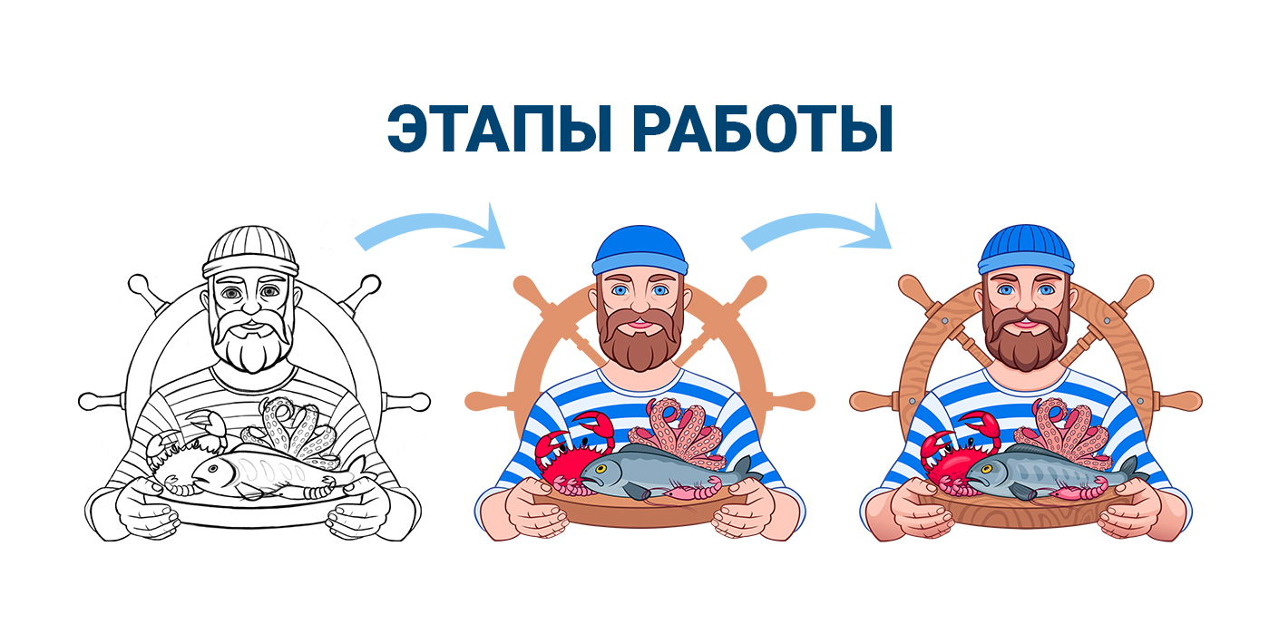 ПетровУлов (бренд-персонаж / маскот) — Изображение №3 — Брендинг, Иллюстрация на Dprofile