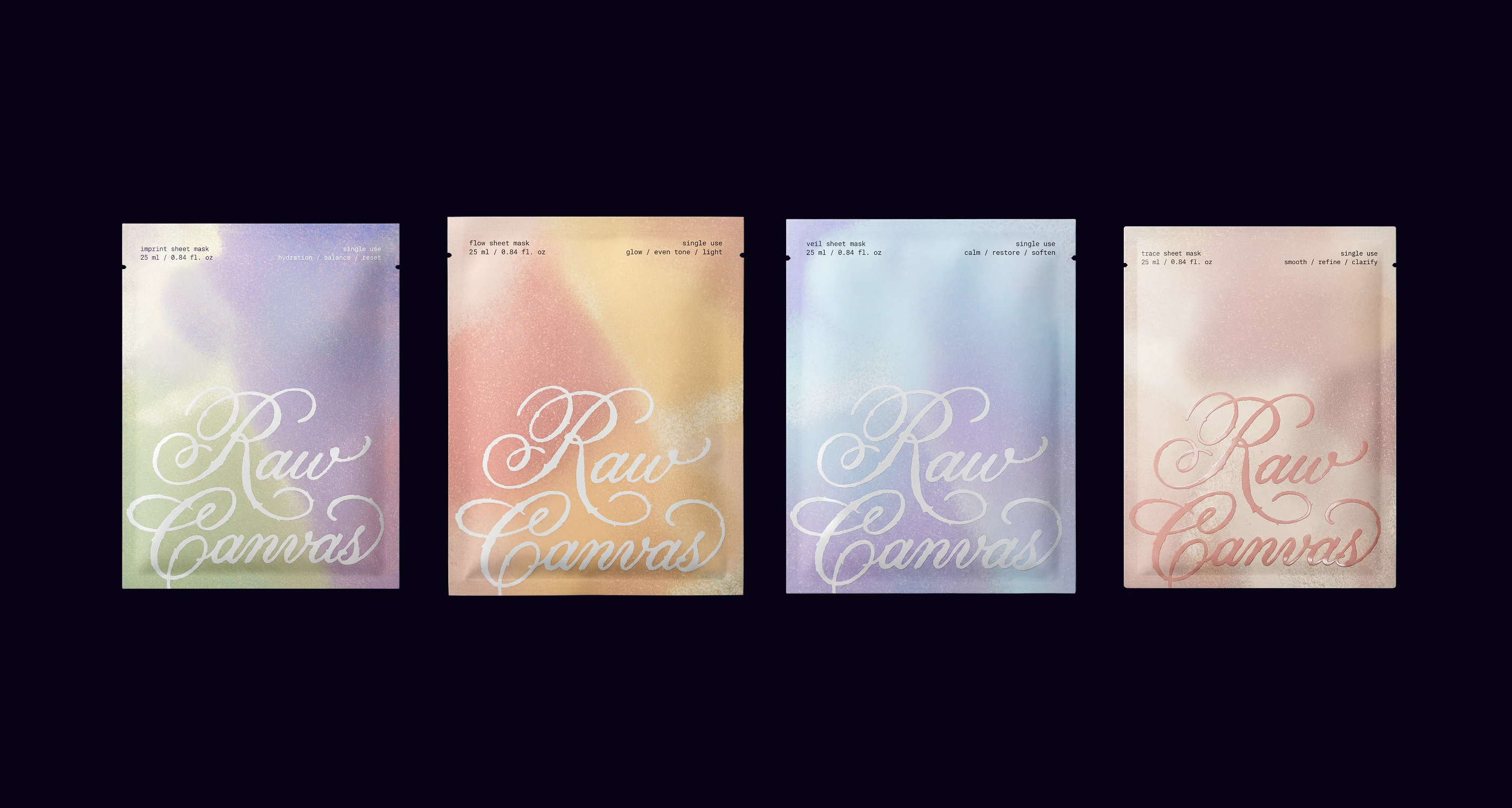 RAW CANVAS | Фирменный стиль и упаковка бренда уходовой косметики — Изображение №15 — Брендинг на Dprofile