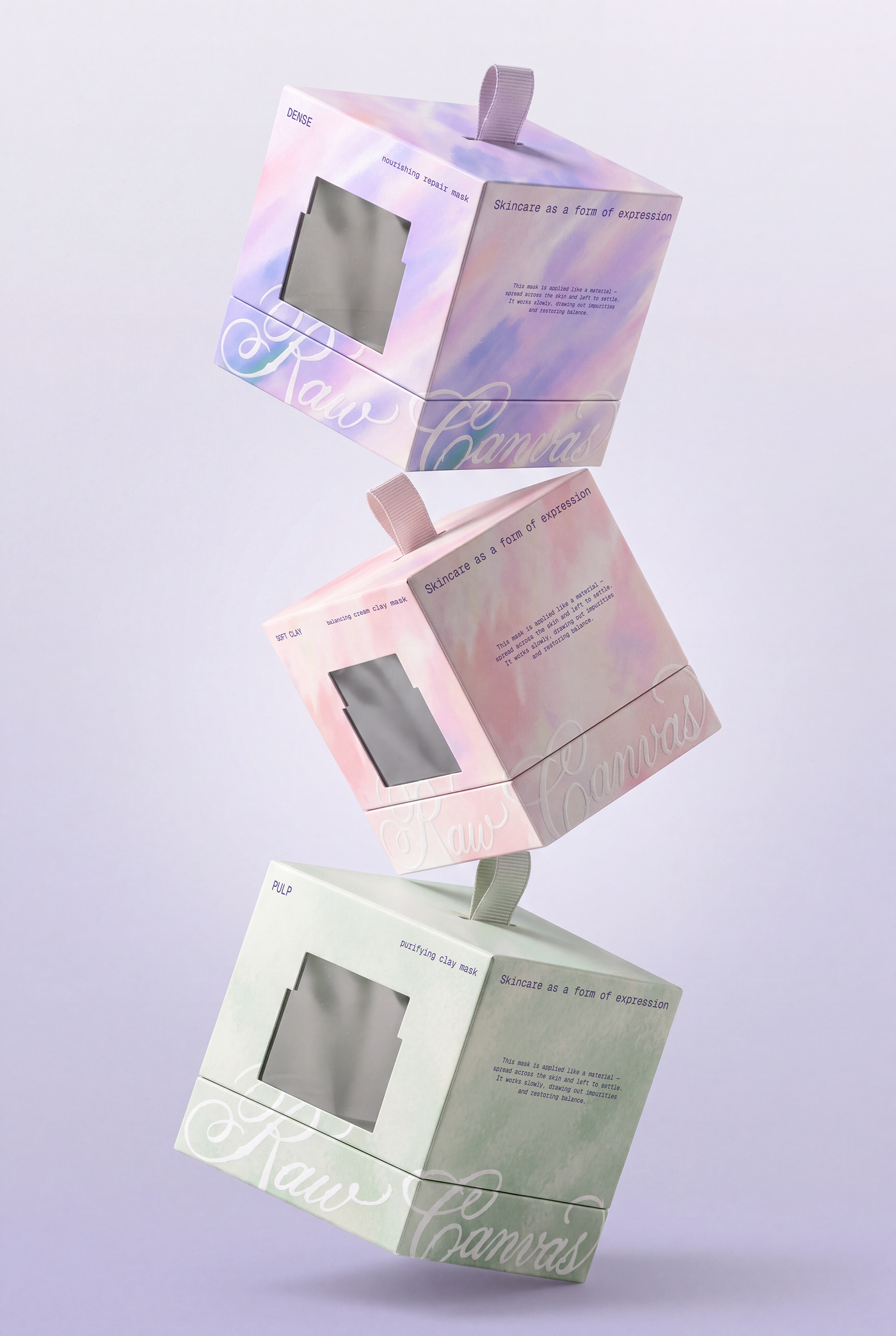 RAW CANVAS | Фирменный стиль и упаковка бренда уходовой косметики — Изображение №27 — Брендинг на Dprofile