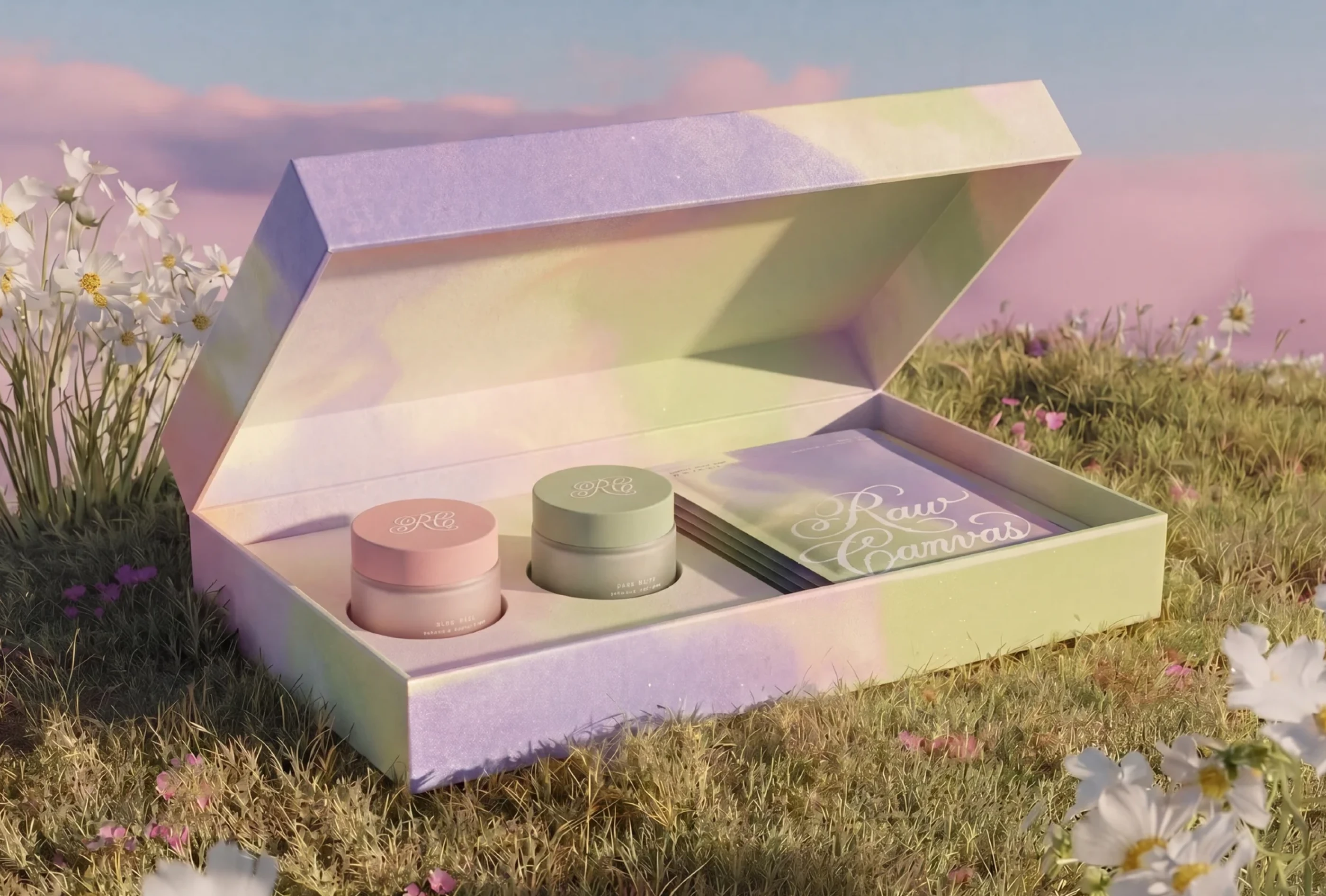 RAW CANVAS | Фирменный стиль и упаковка бренда уходовой косметики — Изображение №17 — Брендинг на Dprofile