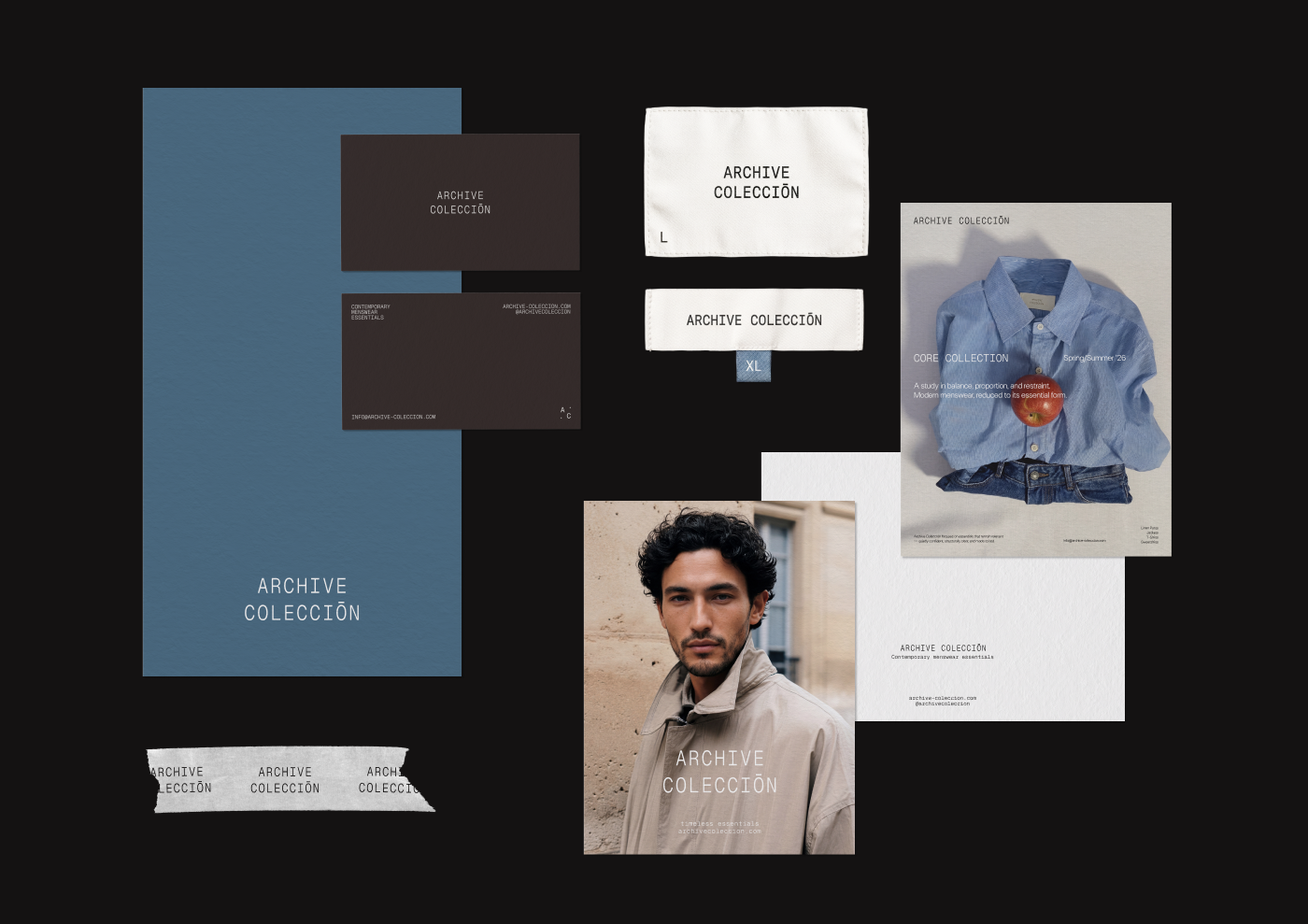 Archive Colección / Фирменный стиль — Изображение №8 — Брендинг на Dprofile