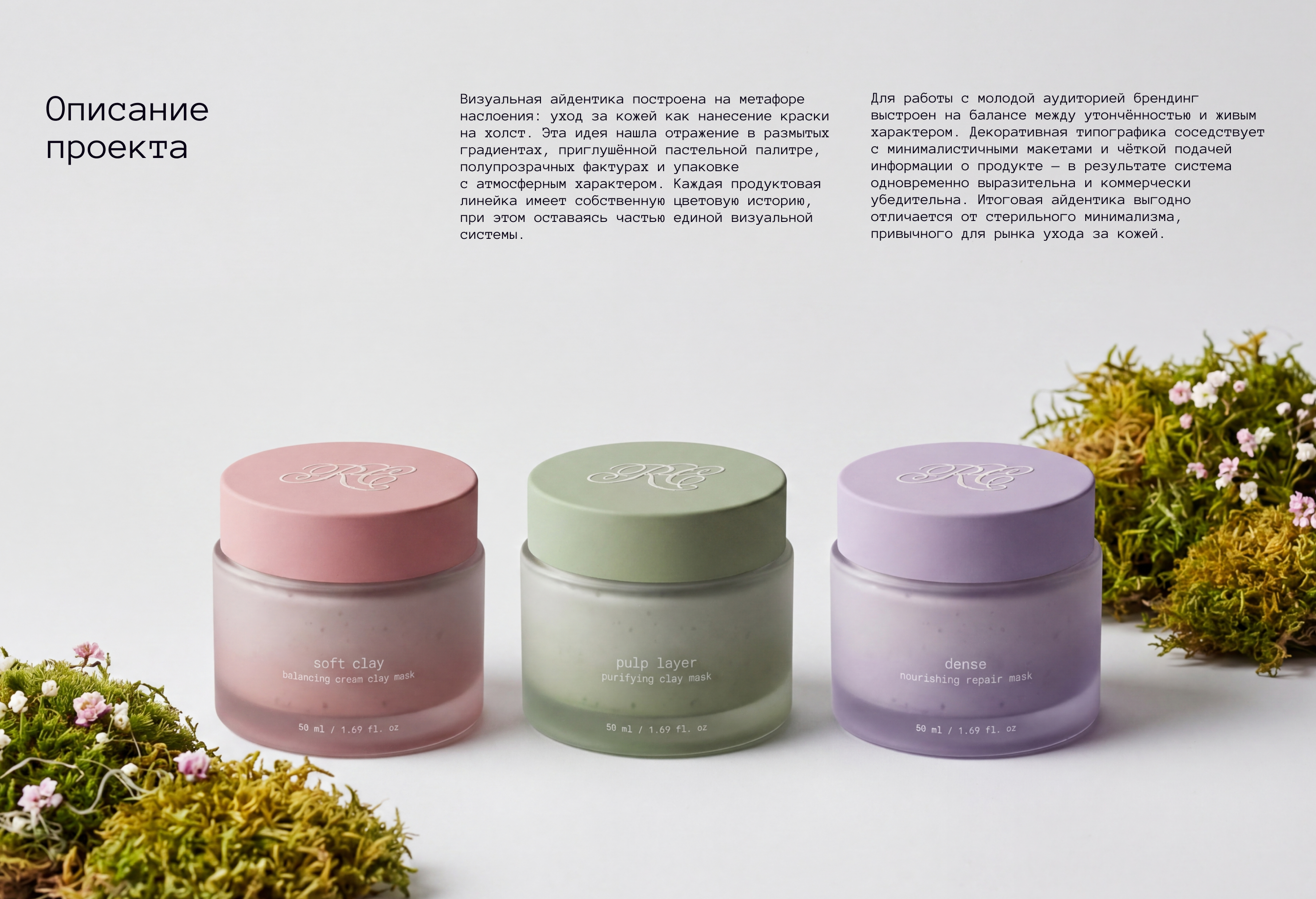 RAW CANVAS | Фирменный стиль и упаковка бренда уходовой косметики — Изображение №5 — Брендинг на Dprofile