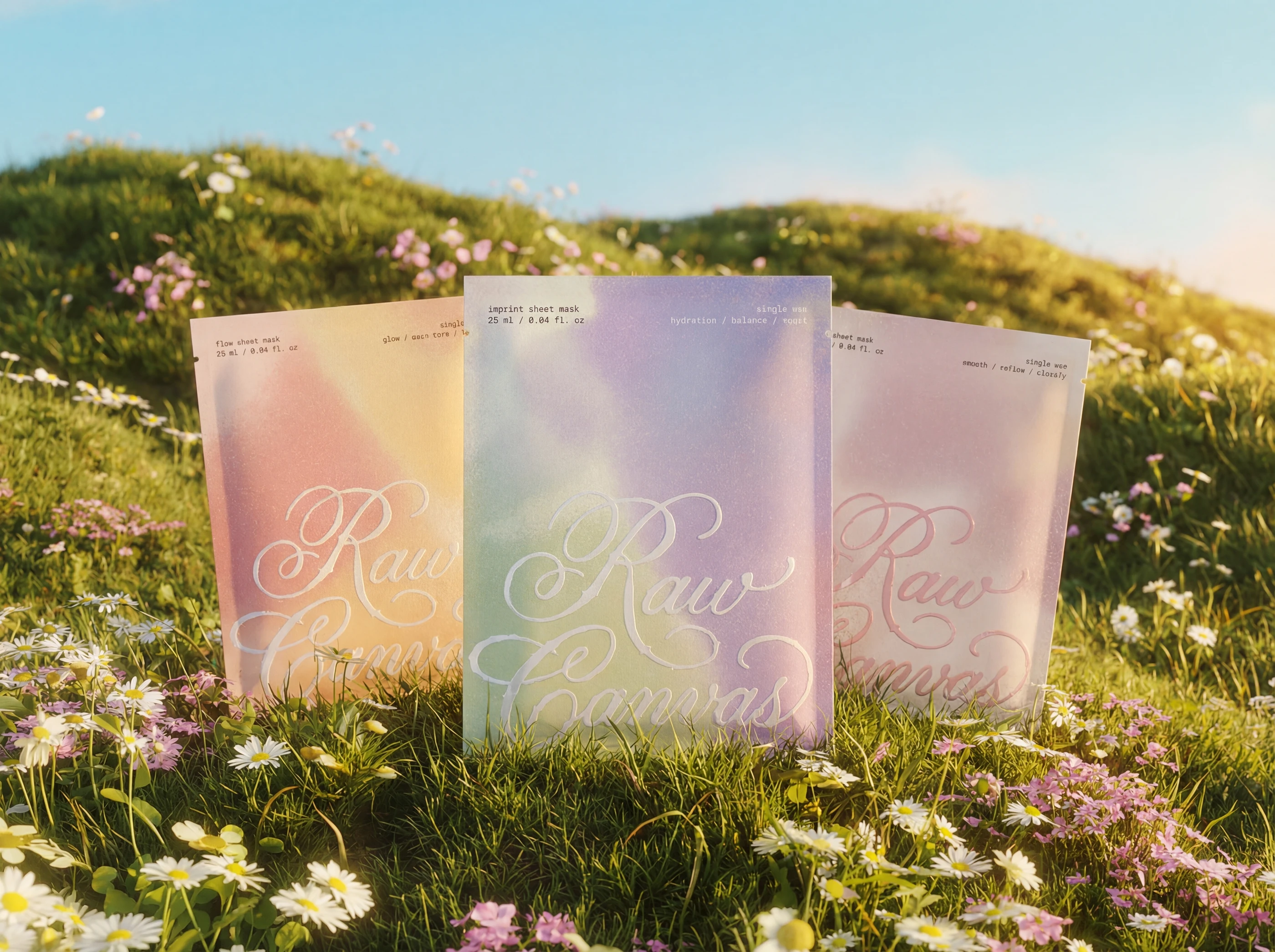 RAW CANVAS | Фирменный стиль и упаковка бренда уходовой косметики — Изображение №4 — Брендинг на Dprofile