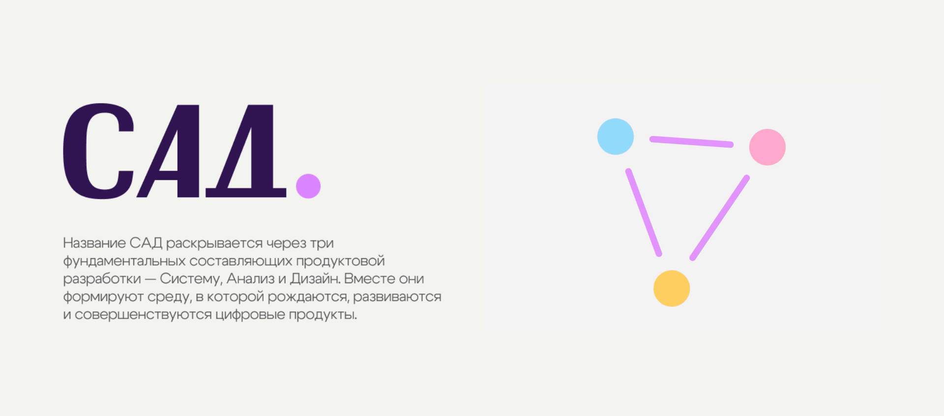 САД. Среда взаимодействия | Russian Design Cup '26 — Изображение №4 — Брендинг на Dprofile