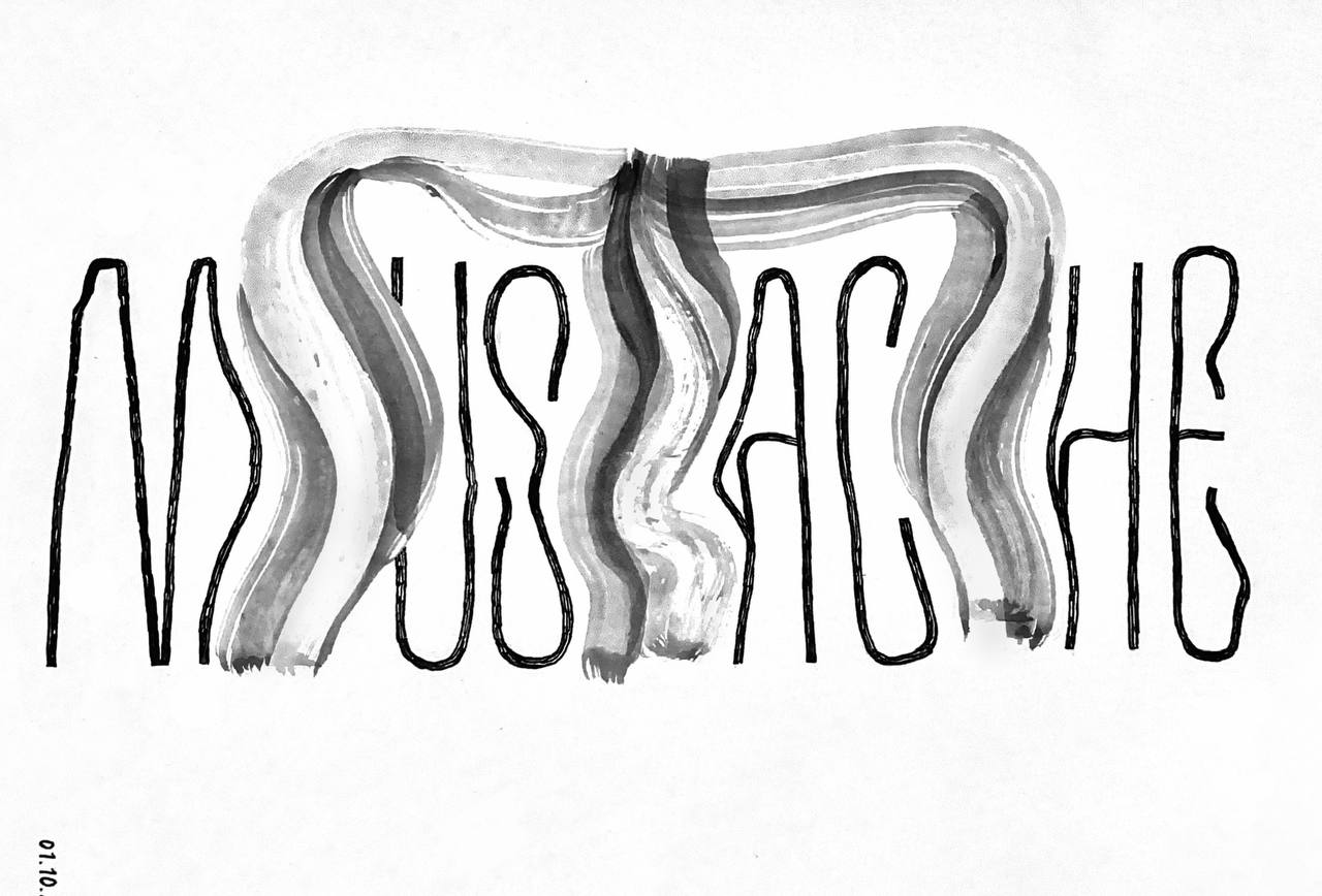 Inktober2025 леттеринг — Изображение №2 — Графика на Dprofile