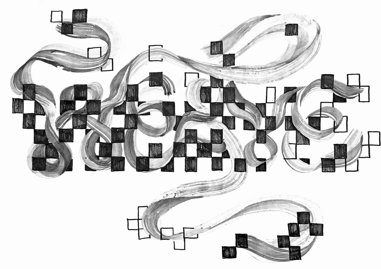 Inktober2025 леттеринг — Изображение №3 — Графика на Dprofile