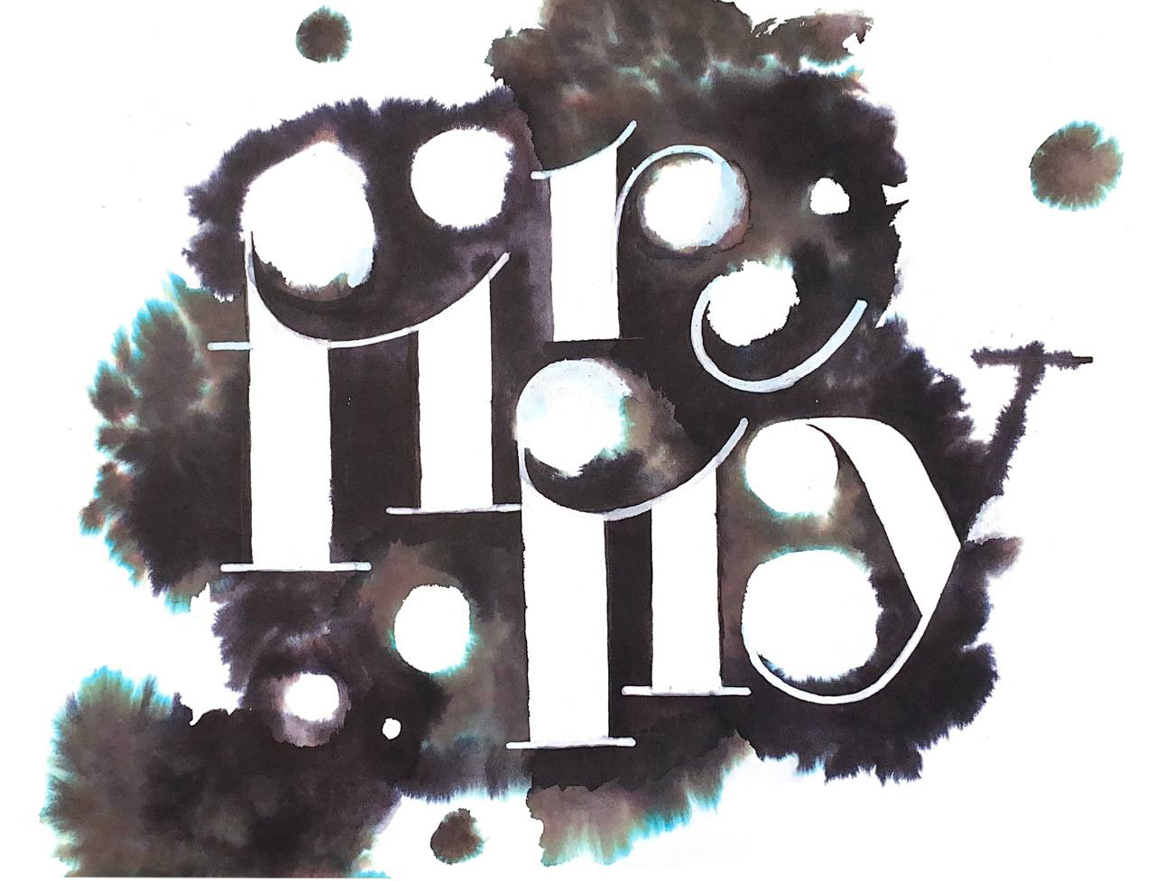 Inktober2025 леттеринг — Изображение №24 — Графика на Dprofile