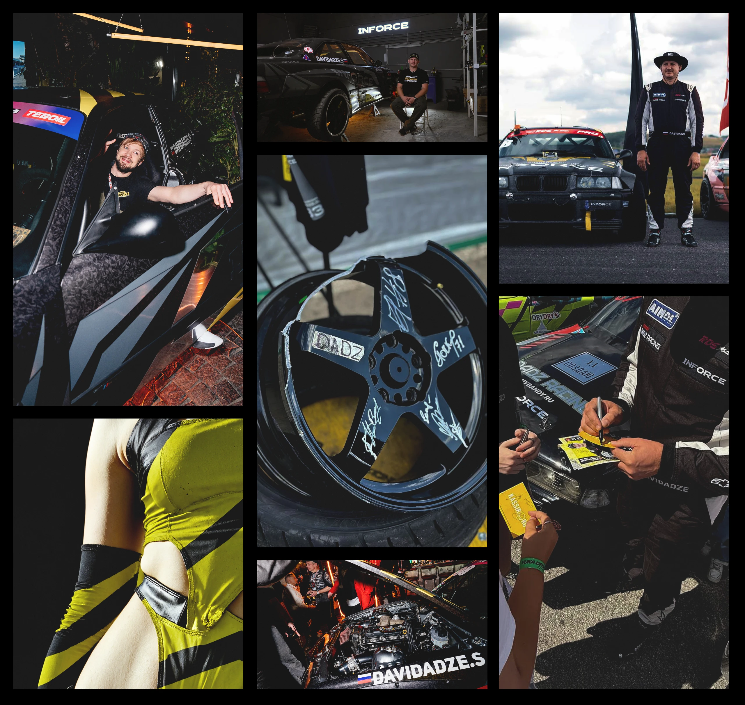 Inforce × Dadz Racing | Айдентика — Изображение №5 — Брендинг, Анимация на Dprofile