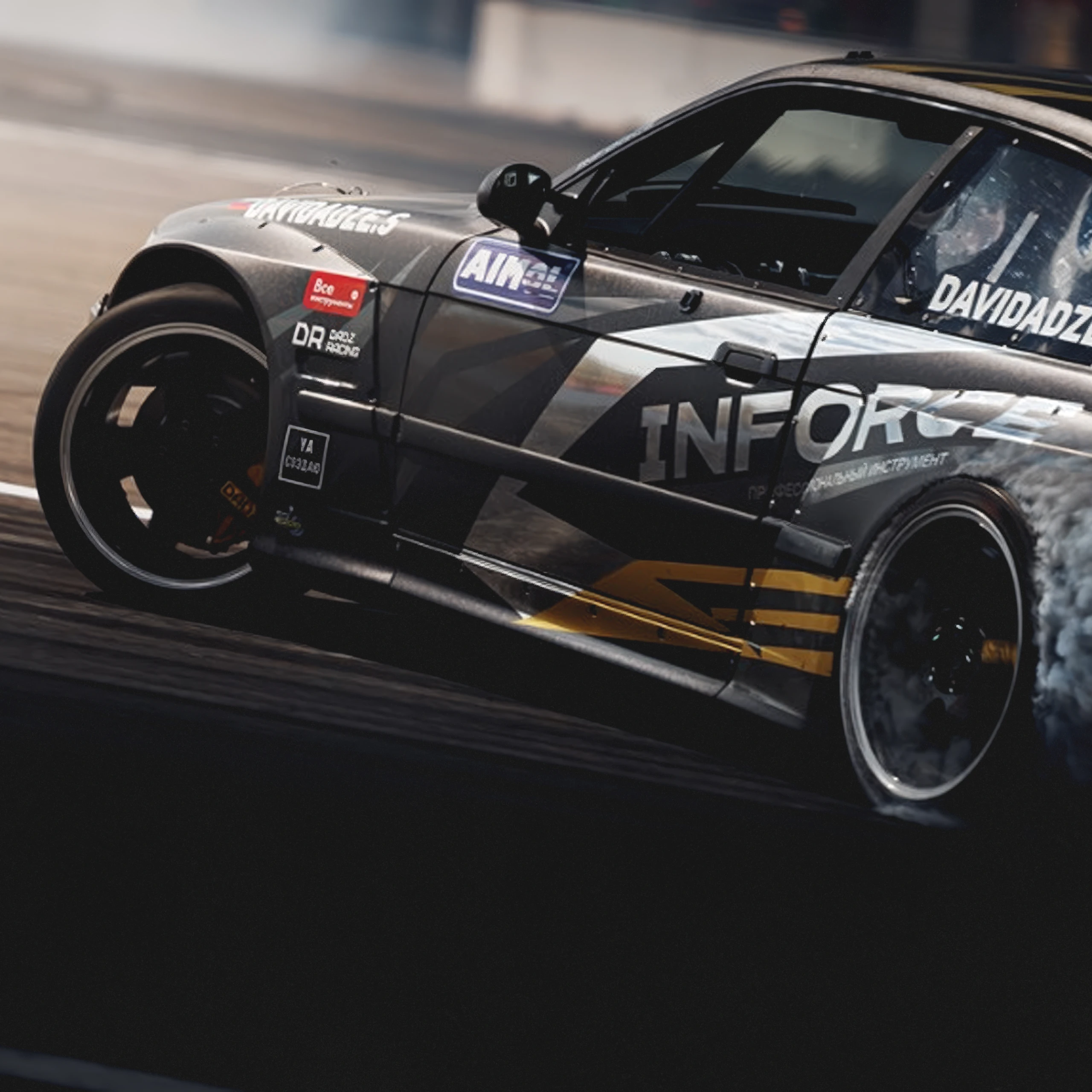 Inforce × Dadz Racing | Айдентика — Изображение №3 — Брендинг, Анимация на Dprofile