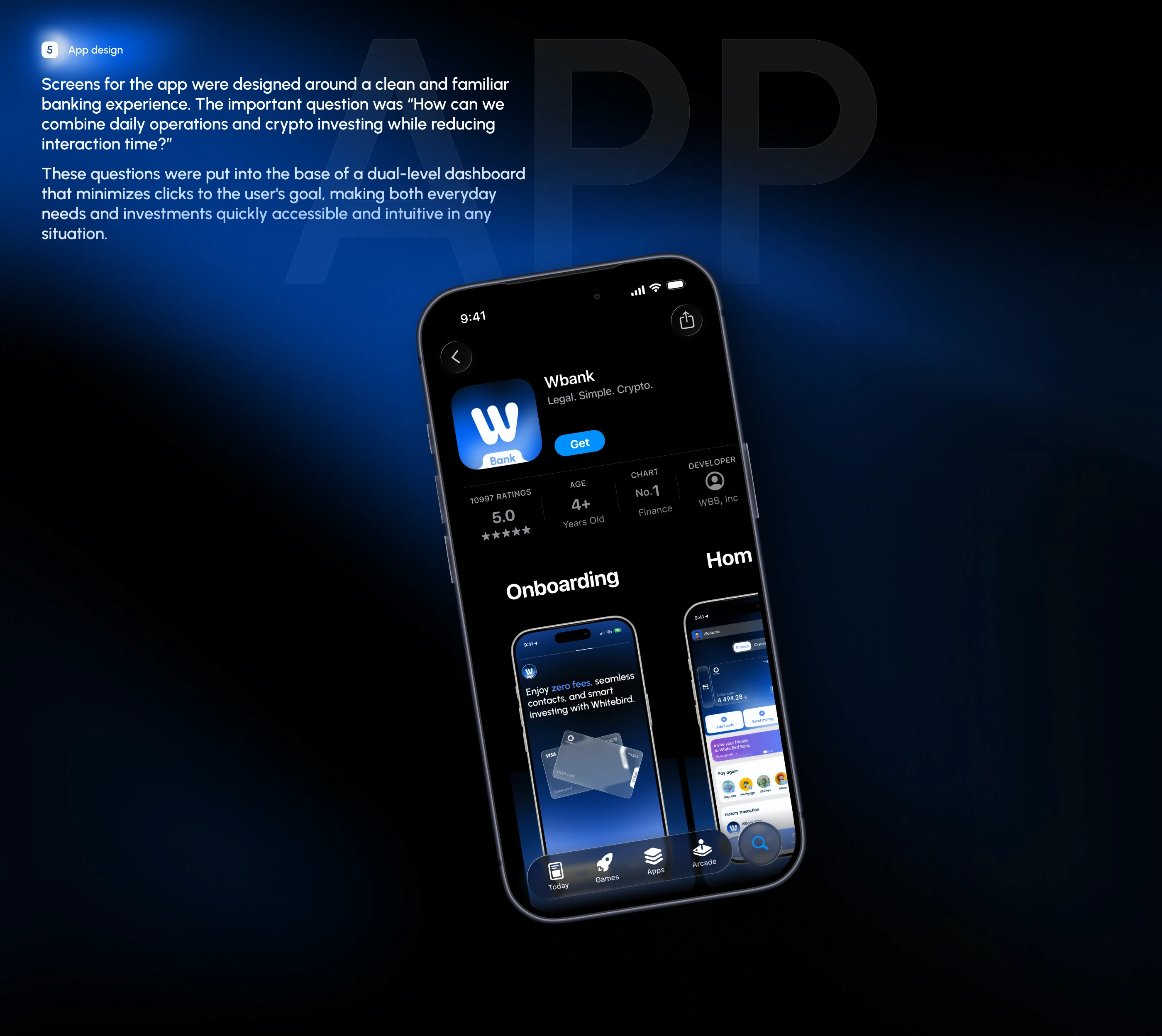 Whitebird Bank | FinTech UI/UX Design — Изображение №9 — Интерфейсы, Брендинг на Dprofile