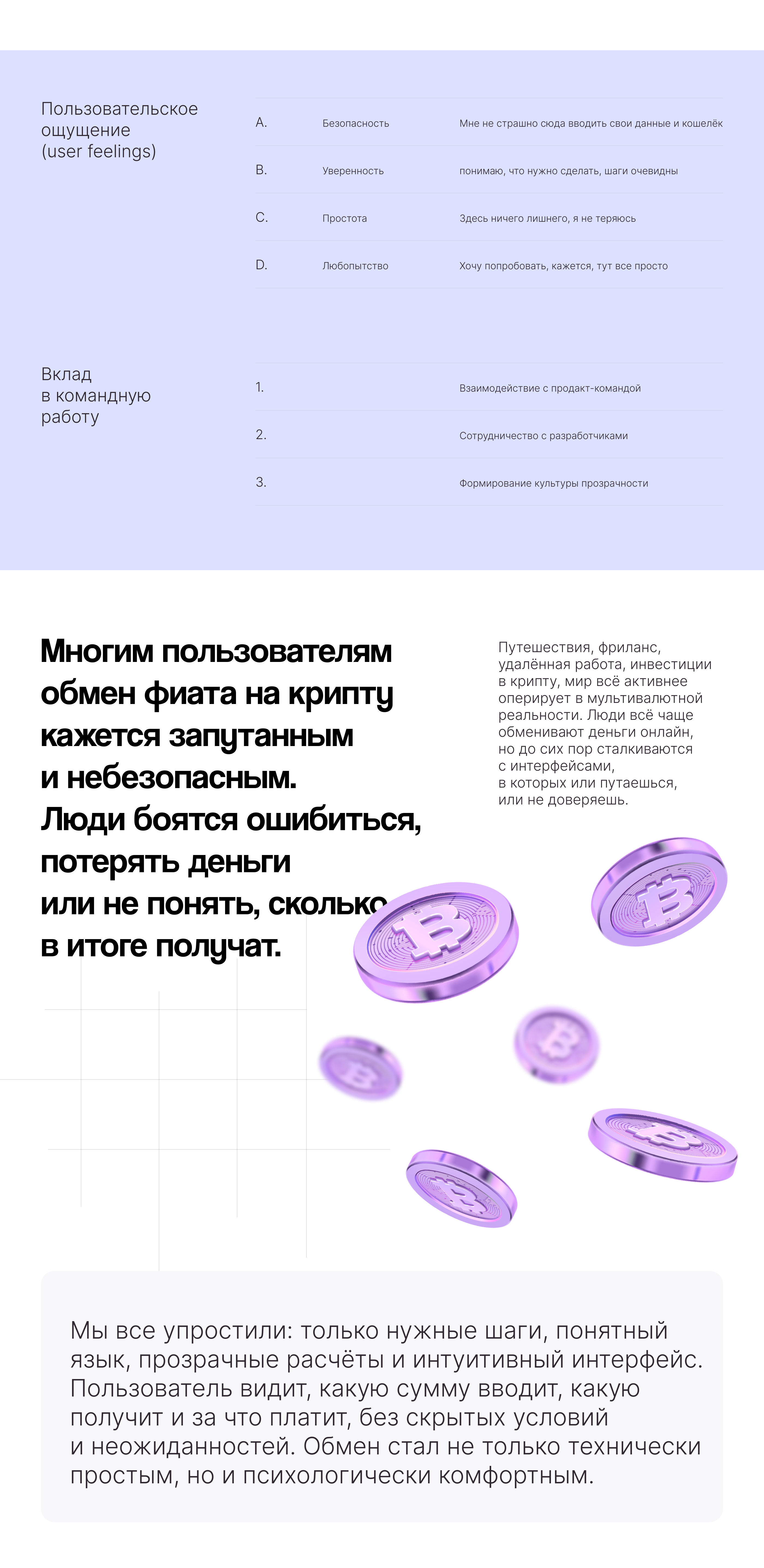 Crypto exchange application | FYSCLE — Изображение №2 — Интерфейсы на Dprofile