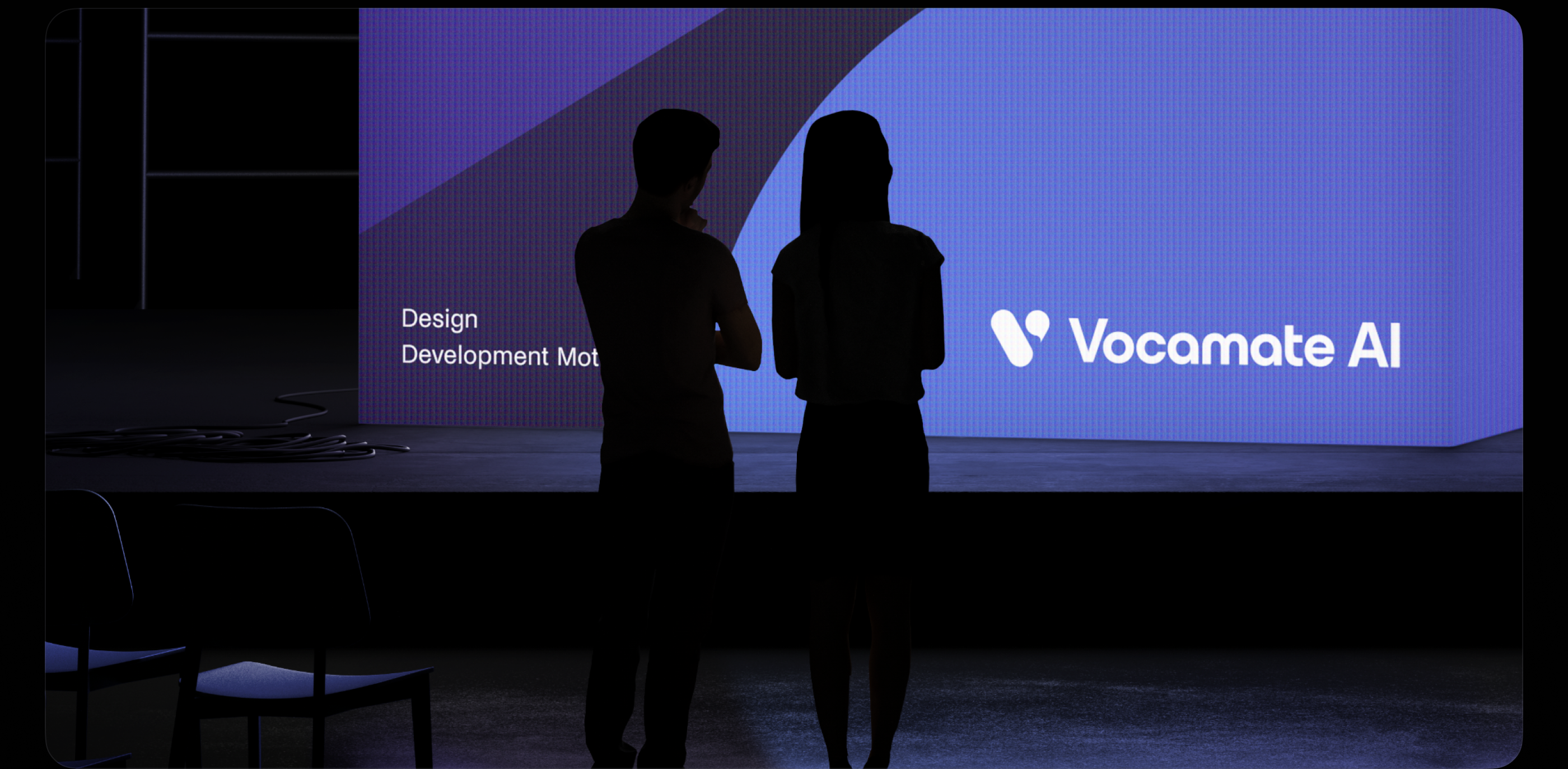 Vocamate AI | Brand Identity & Website — Изображение №3 — Интерфейсы, Брендинг на Dprofile
