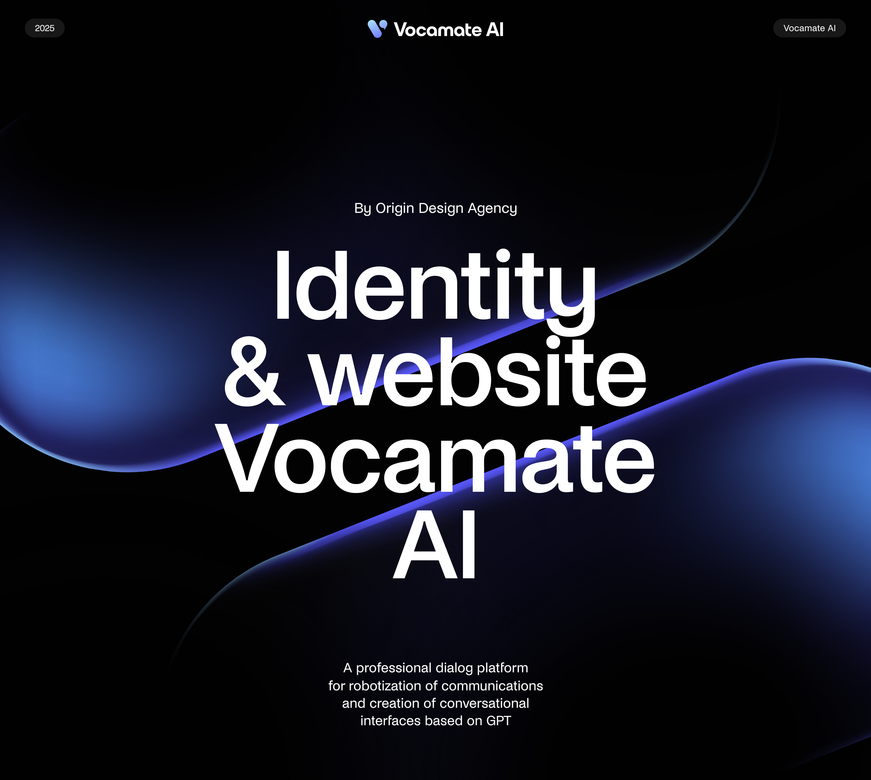 Vocamate AI | Brand Identity & Website — Изображение №1 — Интерфейсы, Брендинг на Dprofile