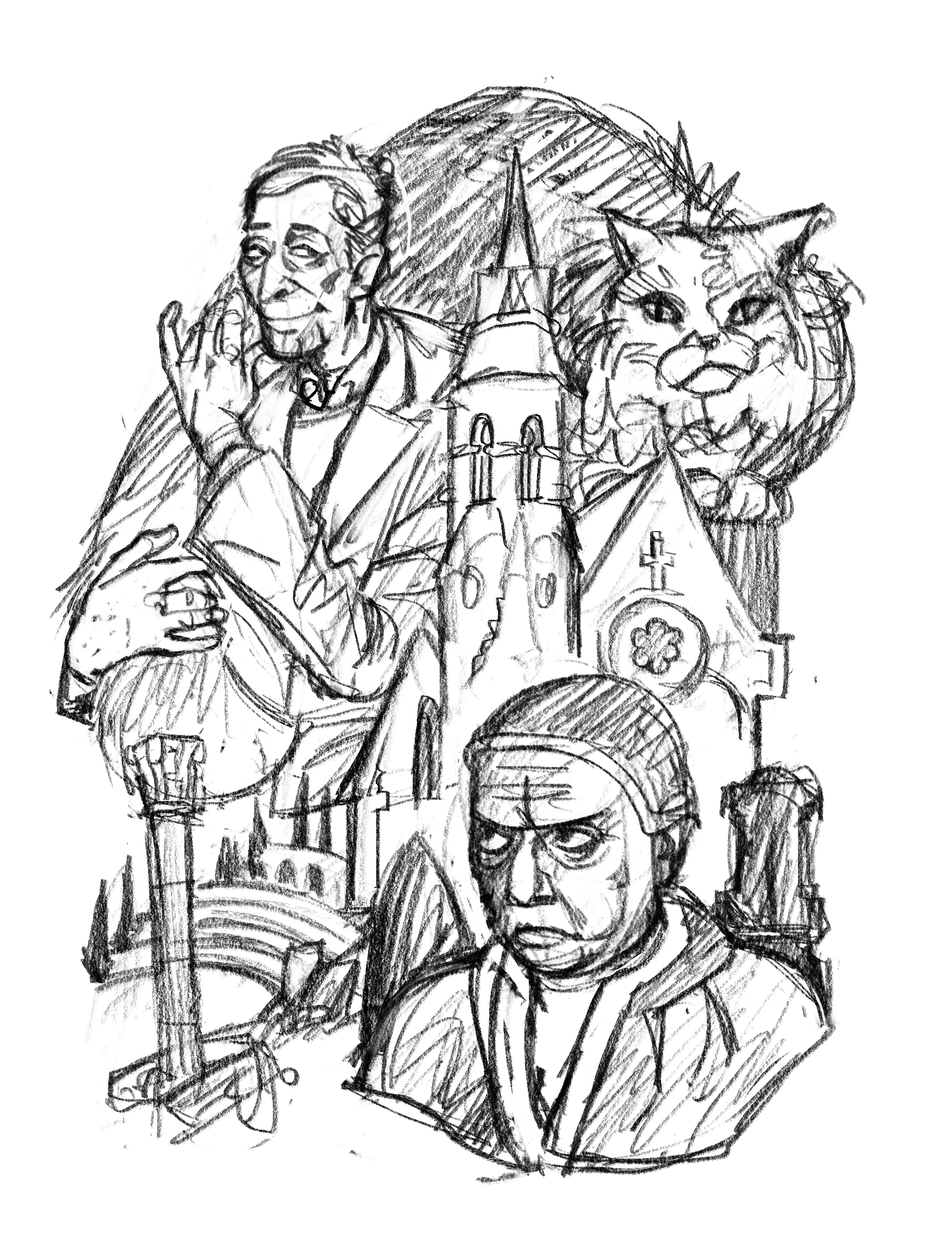 «Той же мерой» — фантастическая иллюстрация — Изображение №10 — Иллюстрация на Dprofile