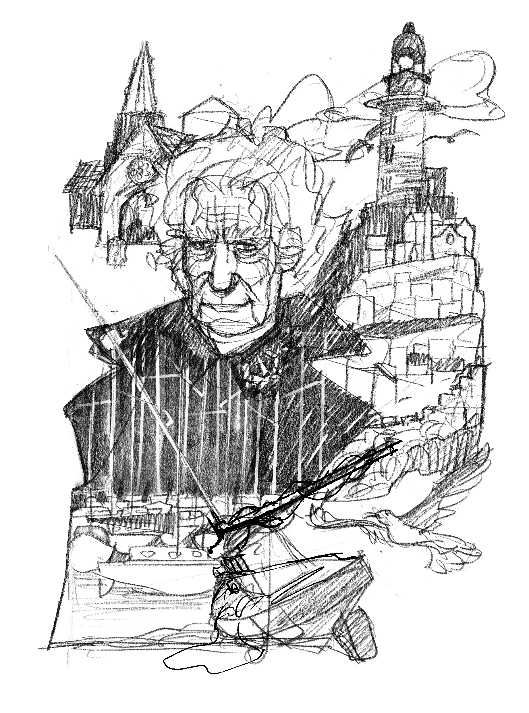 «Той же мерой» — фантастическая иллюстрация — Изображение №12 — Иллюстрация на Dprofile