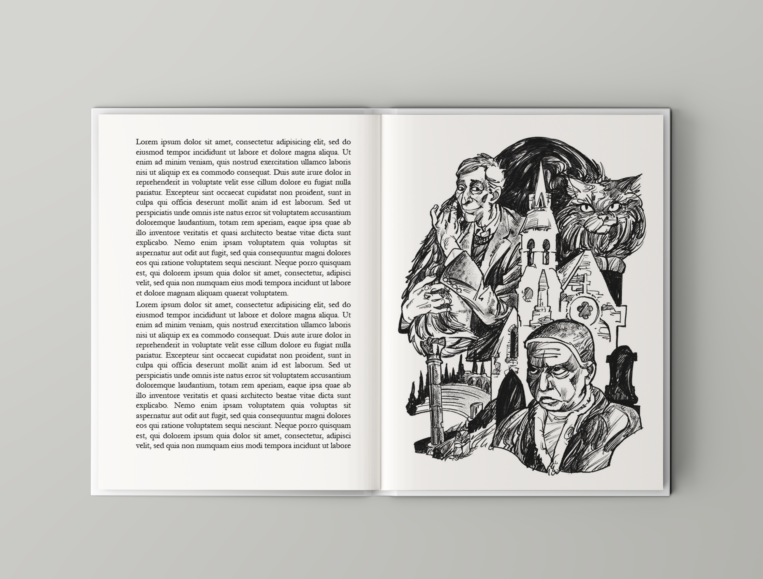 «Той же мерой» — фантастическая иллюстрация — Изображение №7 — Иллюстрация на Dprofile