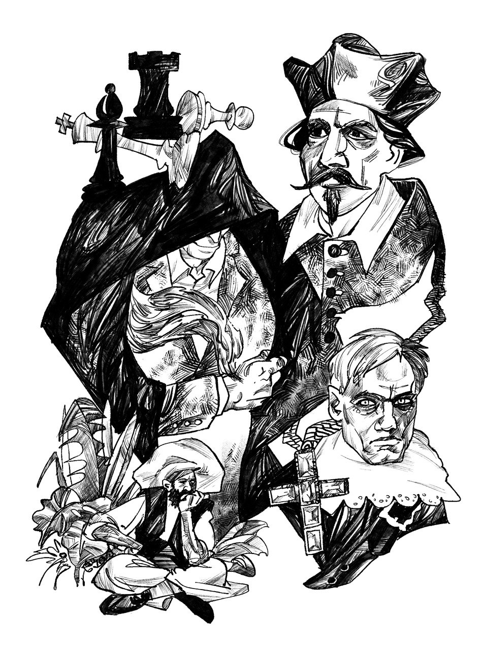 «Той же мерой» — фантастическая иллюстрация — Изображение №6 — Иллюстрация на Dprofile