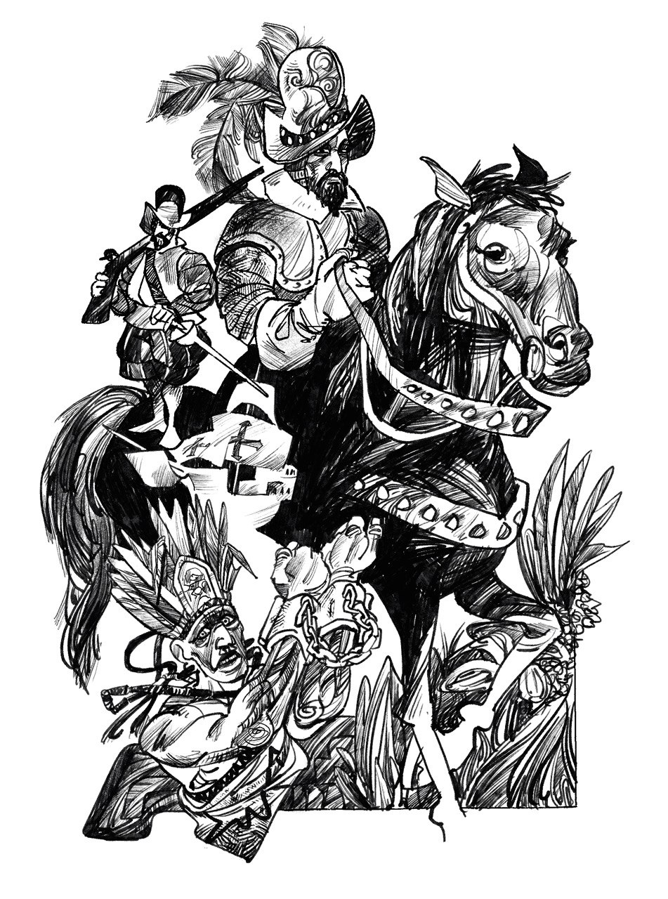 «Той же мерой» — фантастическая иллюстрация — Изображение №4 — Иллюстрация на Dprofile