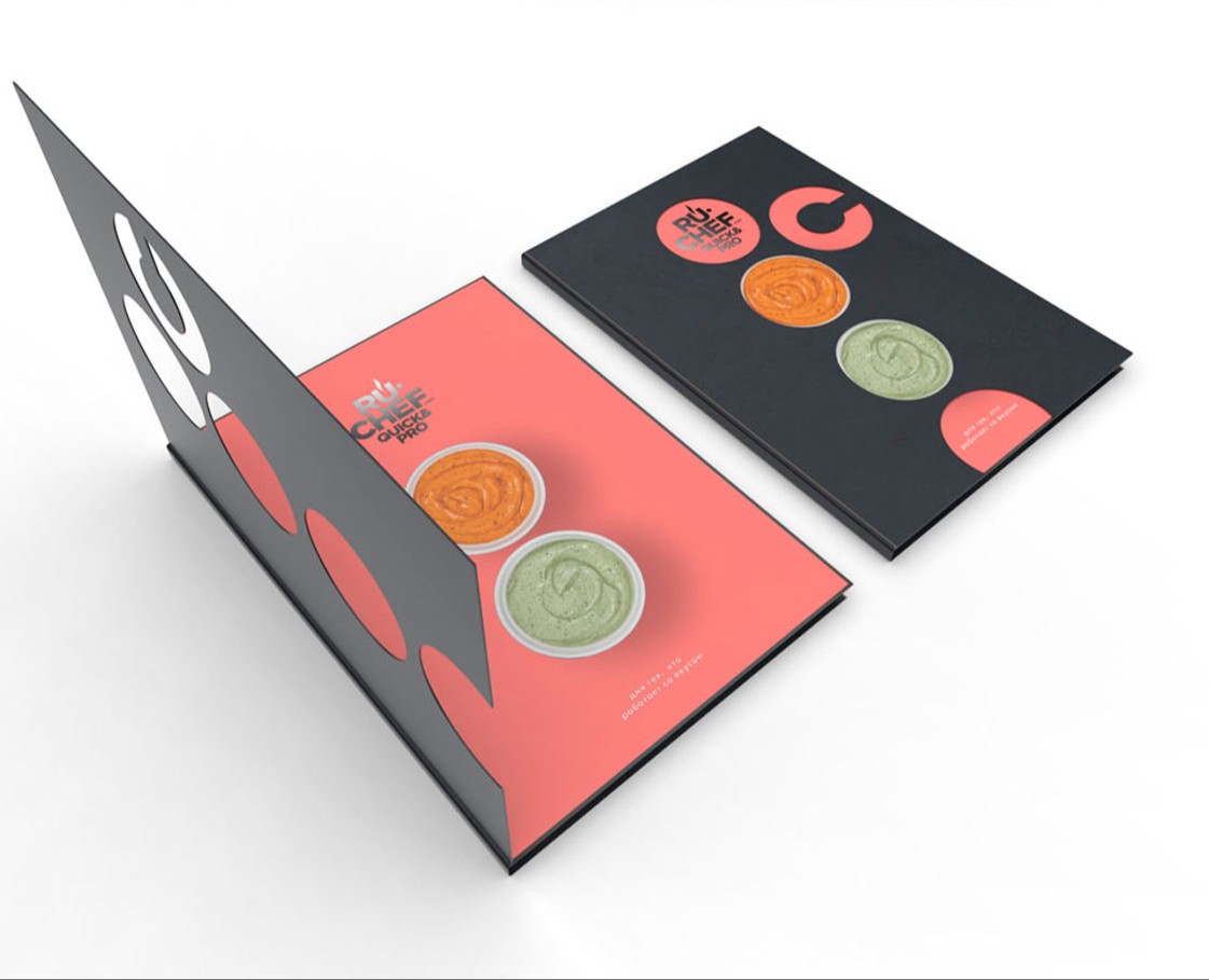 Дизайн и верстка каталога соусов — Брендинг, Графика на Dprofile