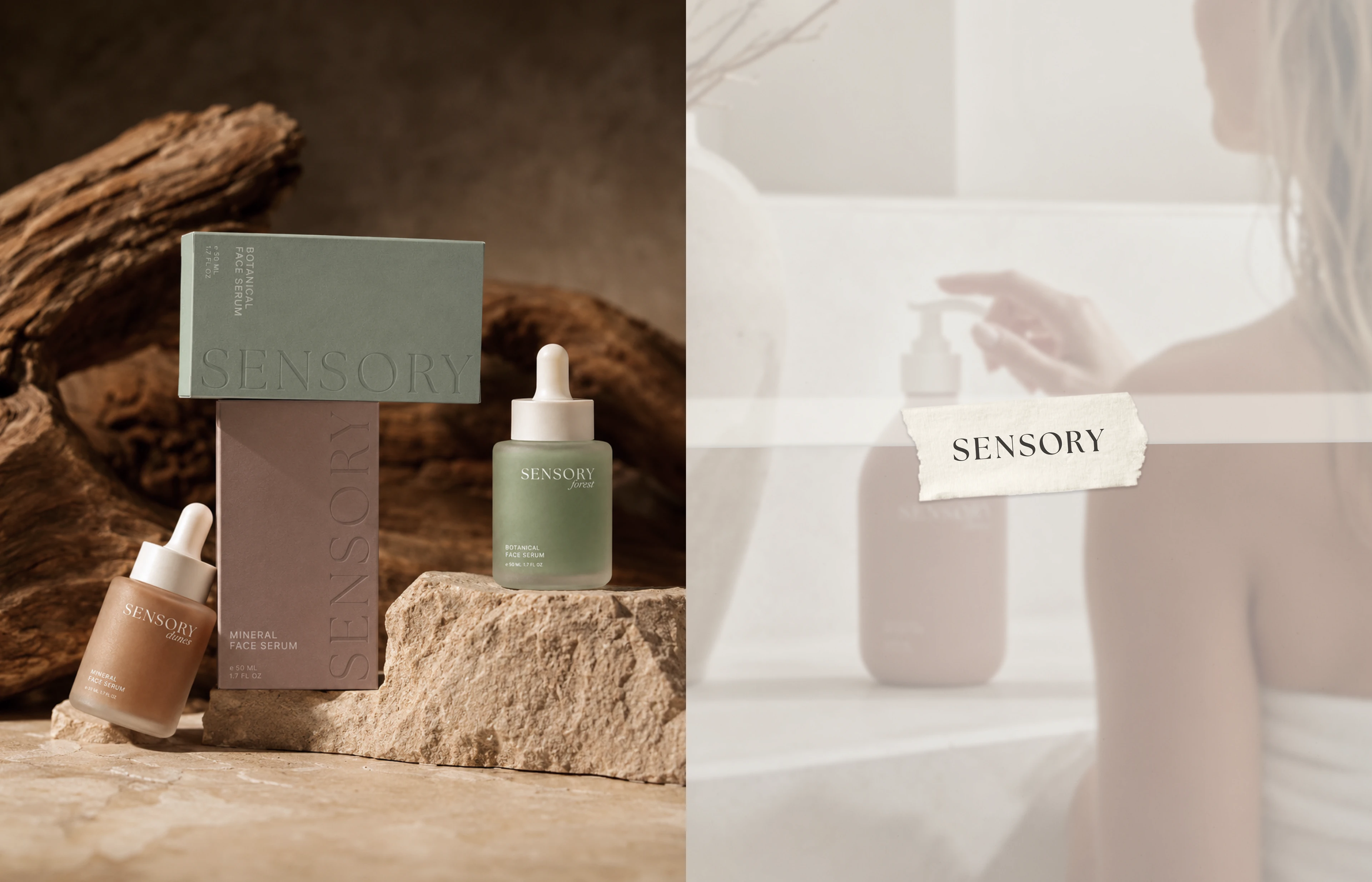 SENSORY | Skincare Brand Identity & Packaging Design — Изображение №18 — Брендинг, Промдизайн на Dprofile