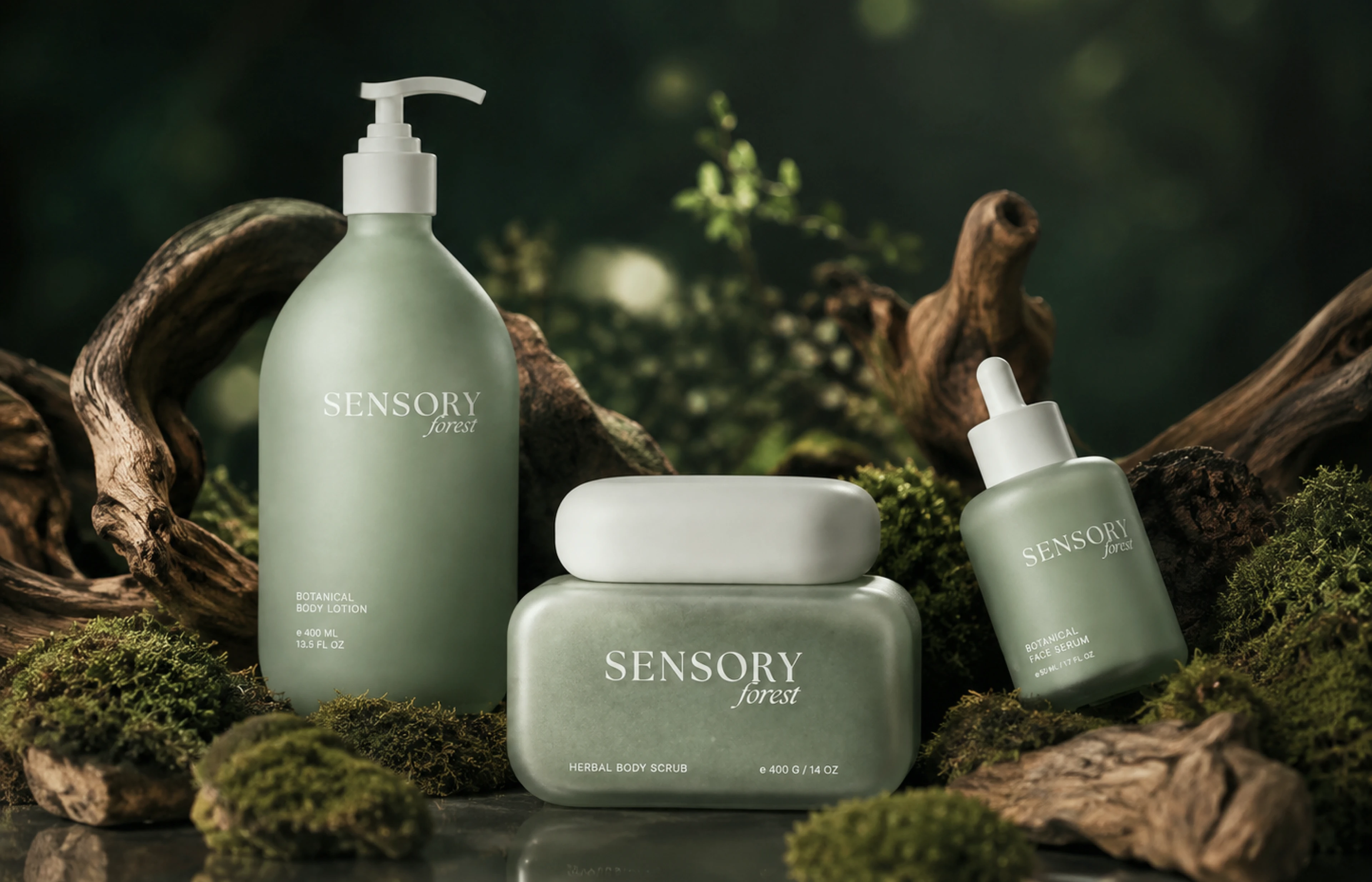 SENSORY | Skincare Brand Identity & Packaging Design — Изображение №10 — Брендинг, Промдизайн на Dprofile