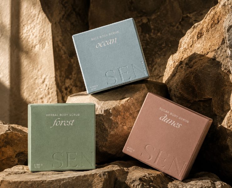 SENSORY | Skincare Brand Identity & Packaging Design — Брендинг, Промдизайн на Dprofile