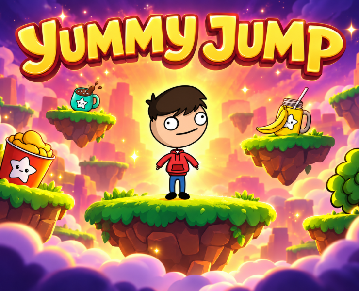 YUMMY JUMP | Мобильная игра — Анимация, Иллюстрация на Dprofile
