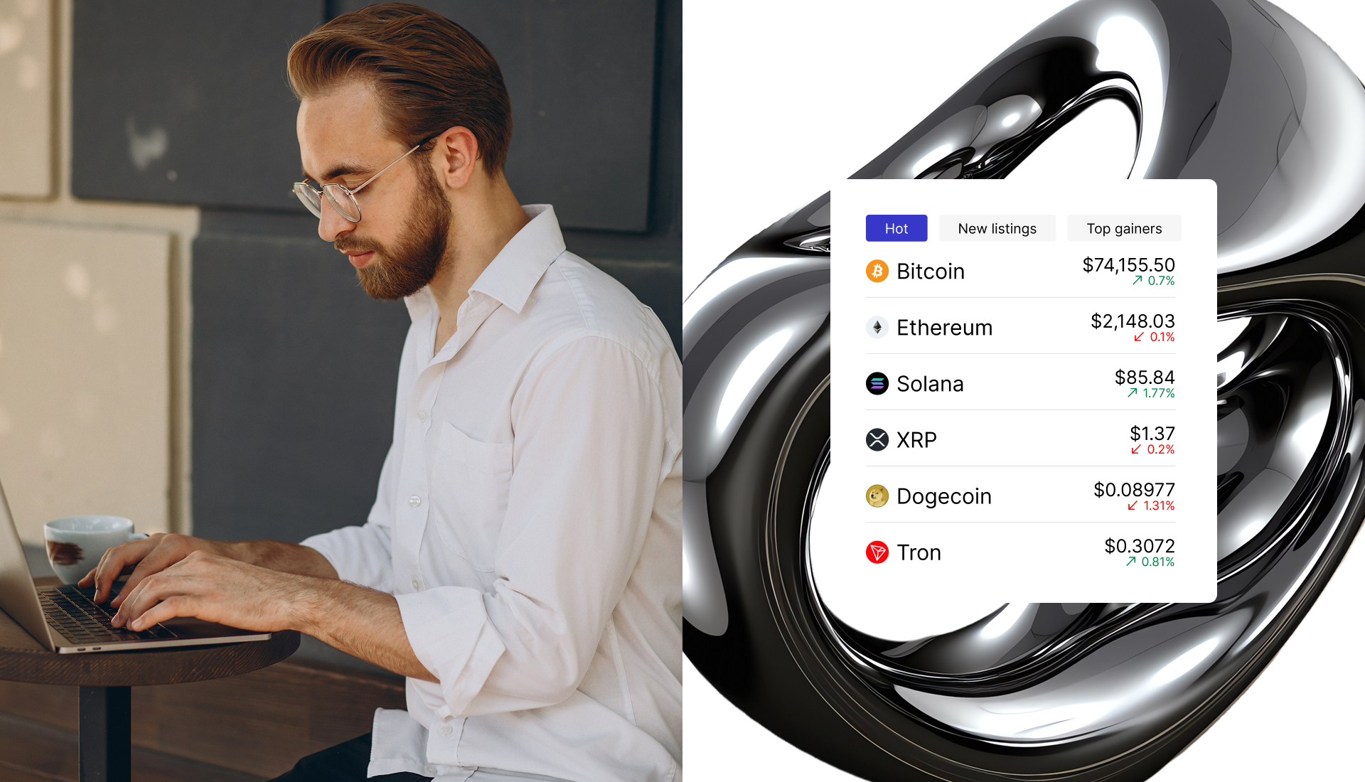 Nio Exchange | UX/UI дизайн главной страницы — Изображение №10 — Интерфейсы, Брендинг на Dprofile