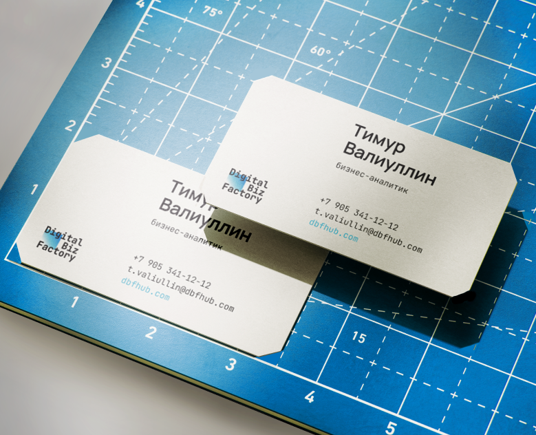 Digital Biz Factory. Brand Identity. — Брендинг на Dprofile