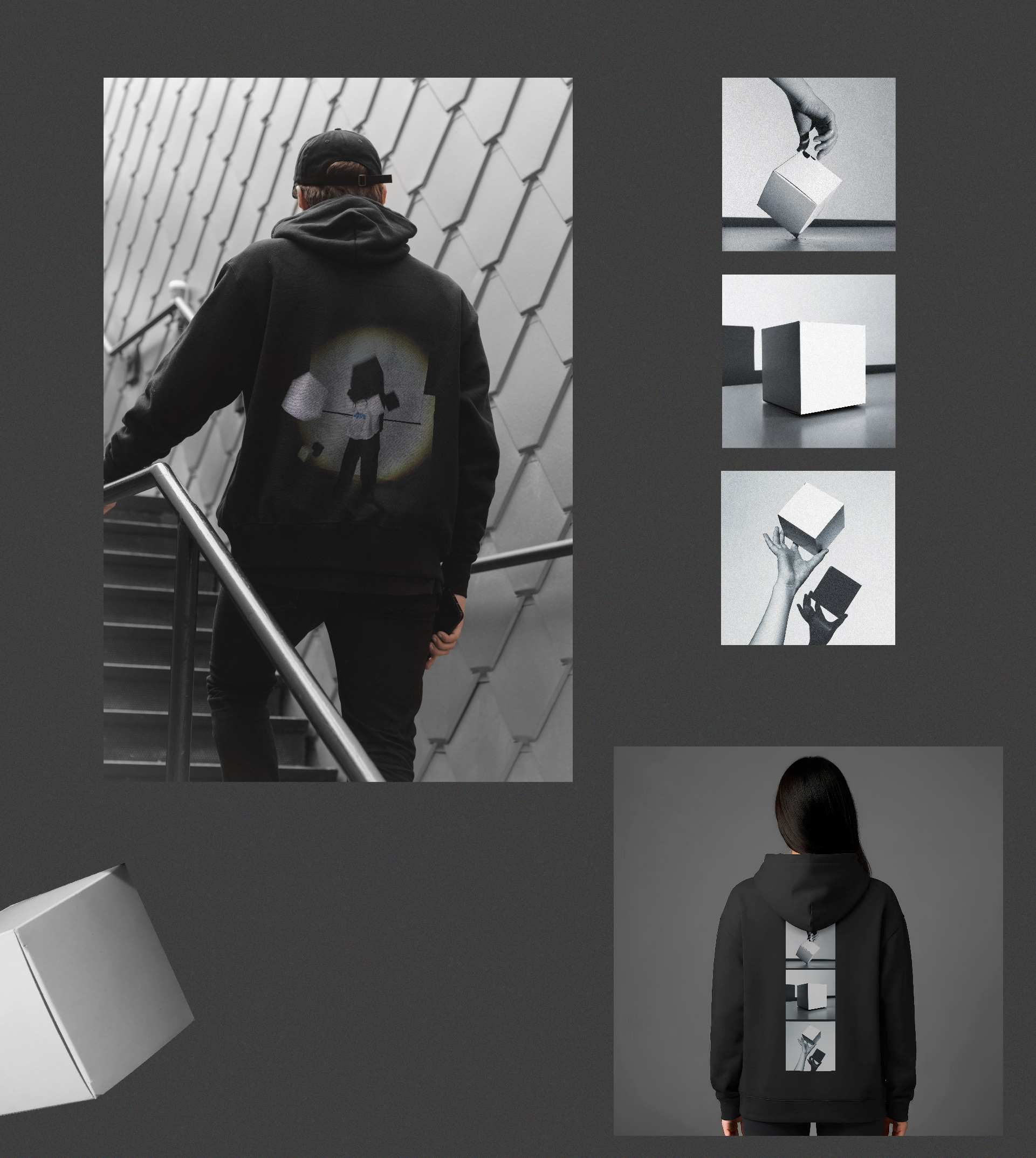 Графический комплекс для спектакля "Игра в кубики" — Изображение №8 — Брендинг на Dprofile