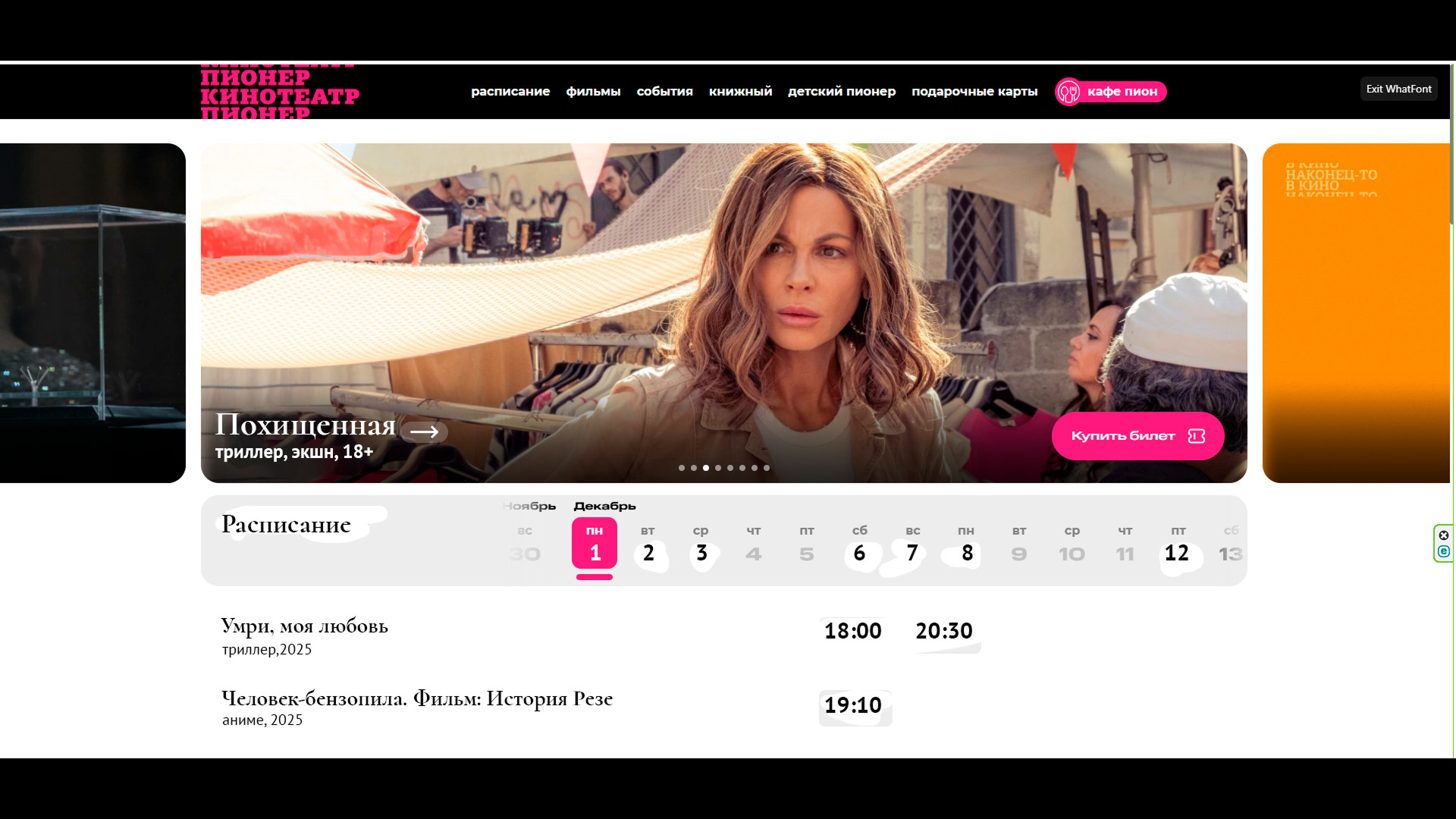 Кинотеатр Пионер — Изображение №7 — Брендинг, Графика на Dprofile