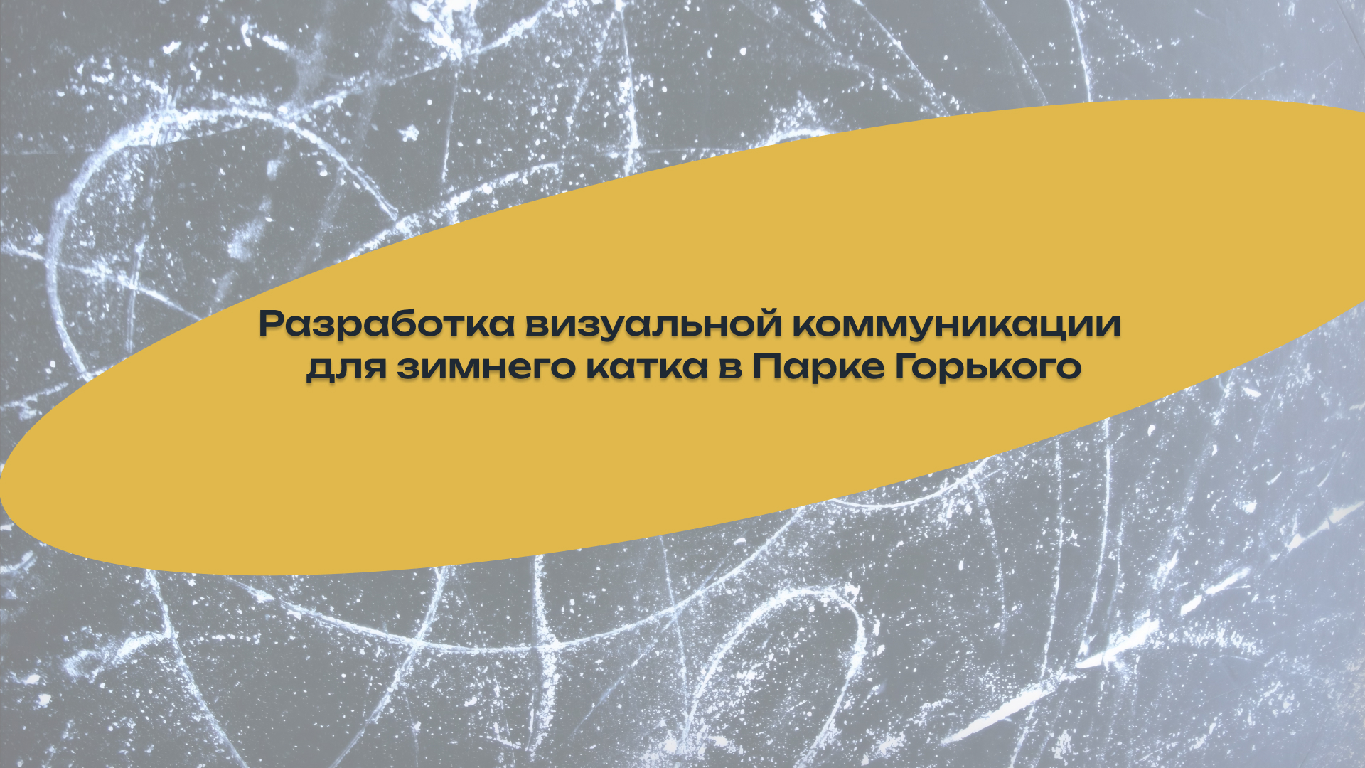 Каток в  Парке Горького — Изображение №1 — Брендинг на Dprofile