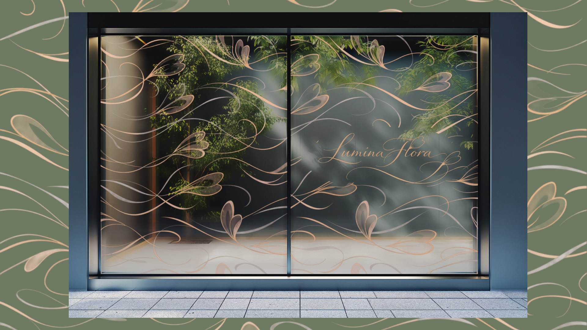 Айдентика для бренда "LuminaFlora" — Изображение №9 — Брендинг на Dprofile