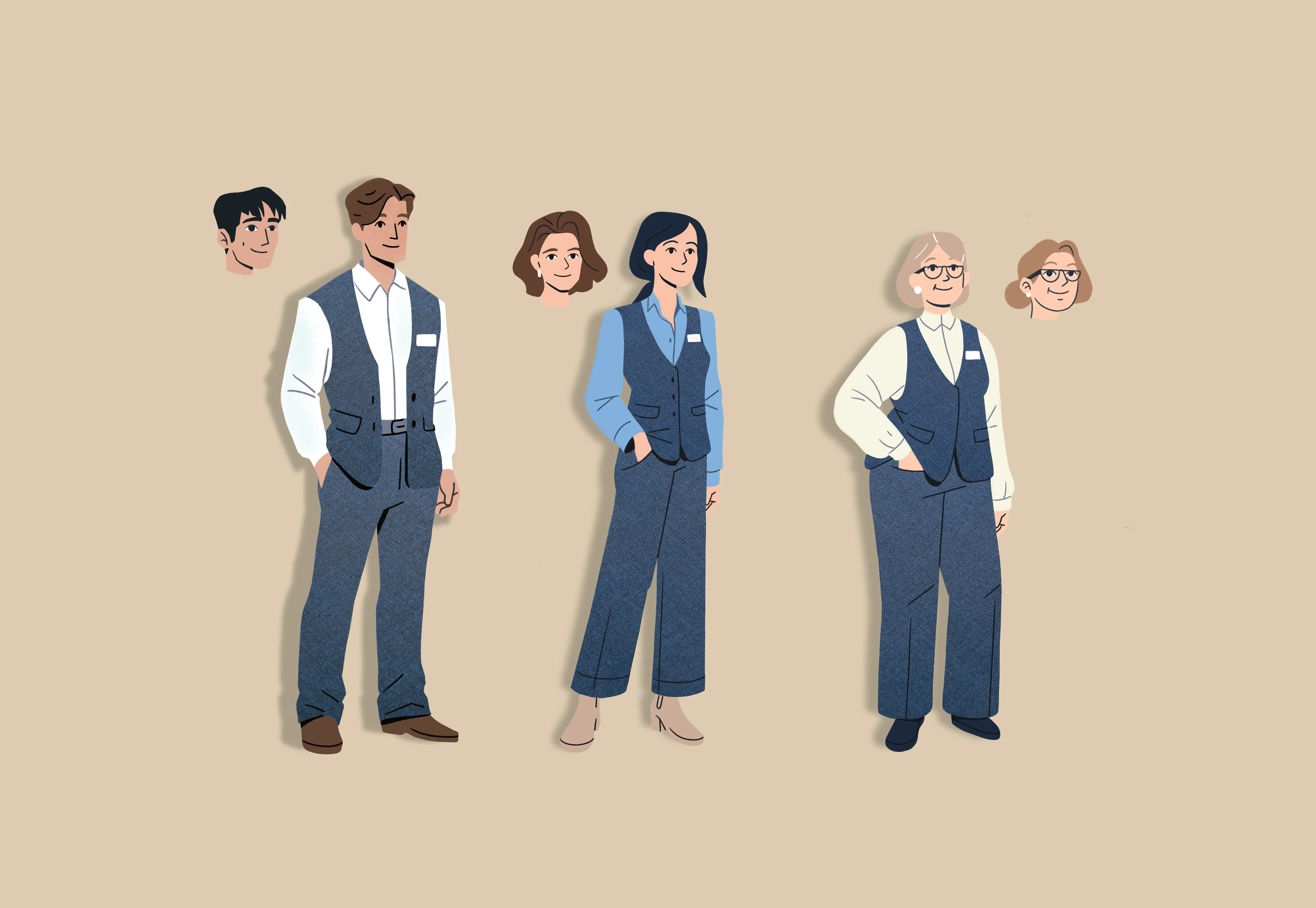 Артдирекшен HR ролика для Henderson — Изображение №3 — Анимация, Маркетинг на Dprofile