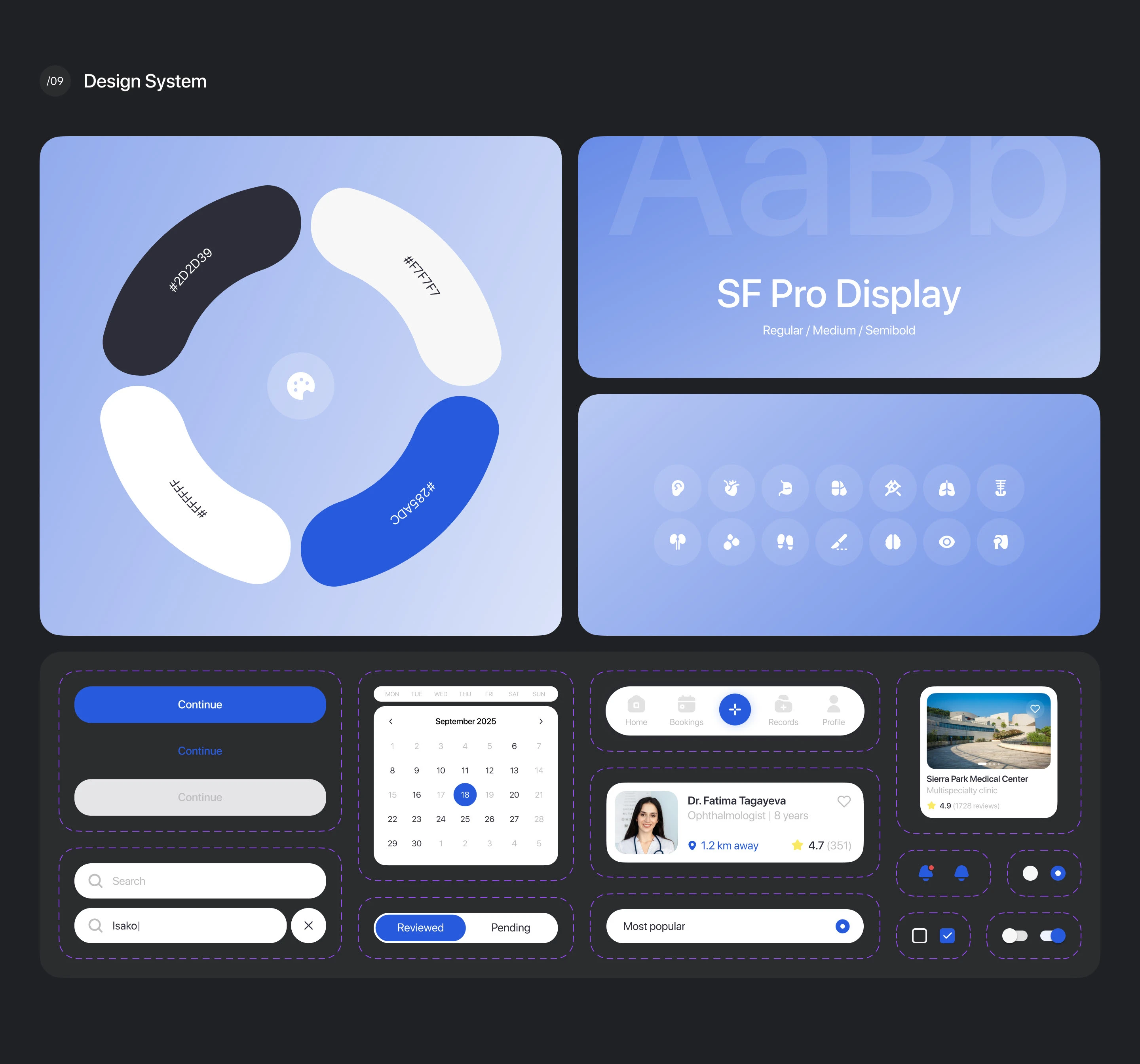 it'sdoc | app | find doctors and book appointments — Изображение №10 — Интерфейсы на Dprofile